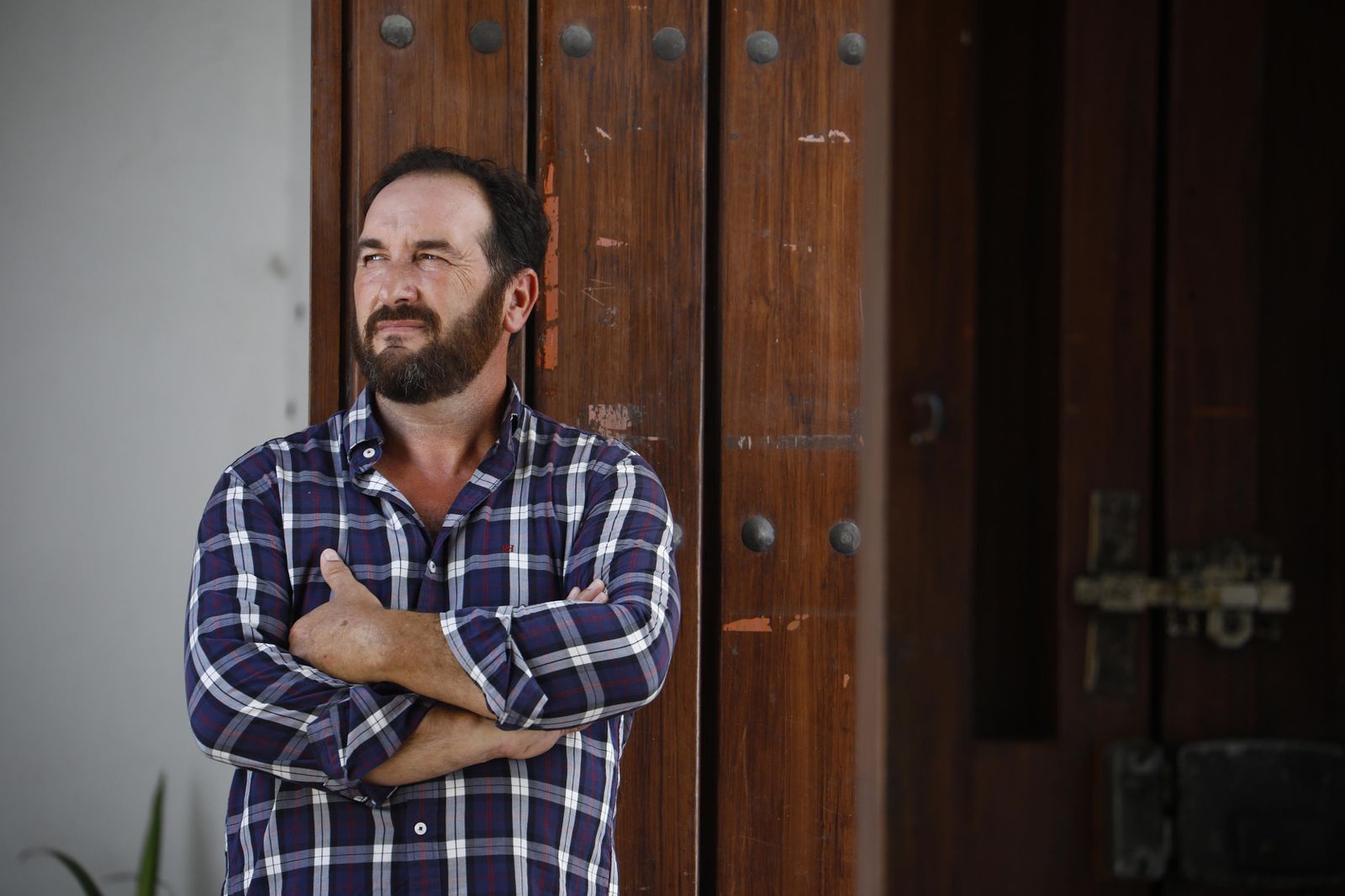 El ganadero Felipe Molina, en la entrevista concedida a 'el Día'.