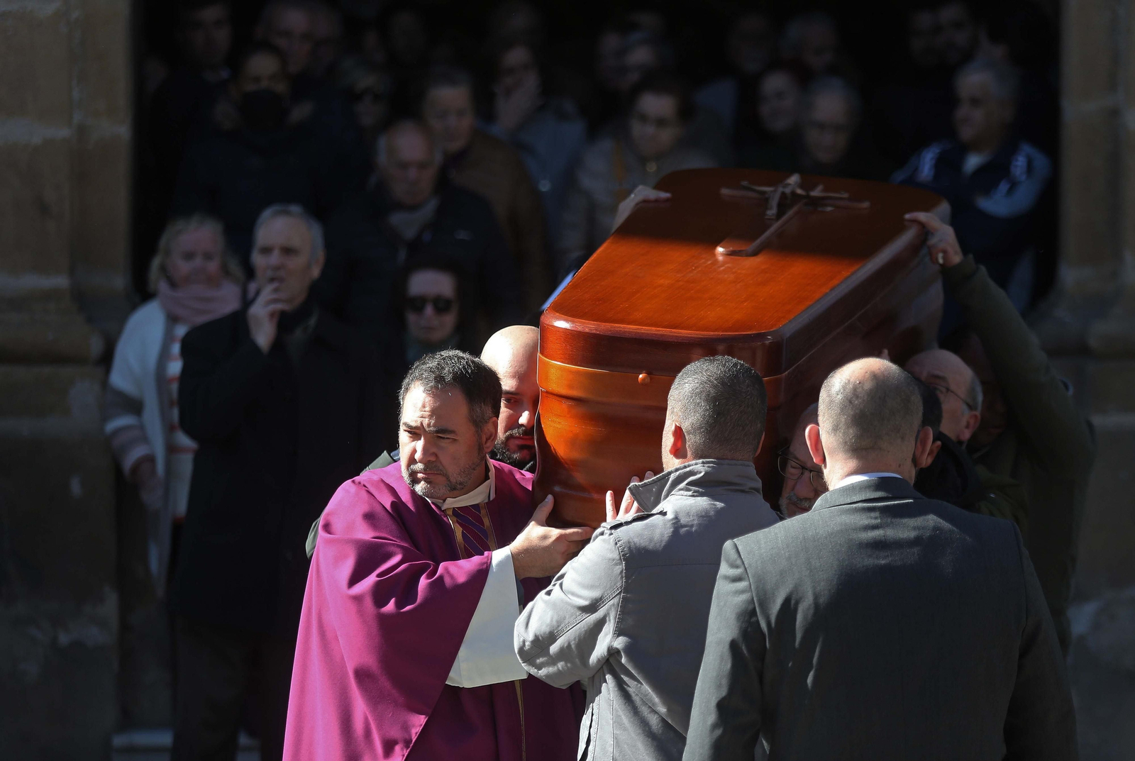 Fotos del funeral de Diego Valencia en Algeciras