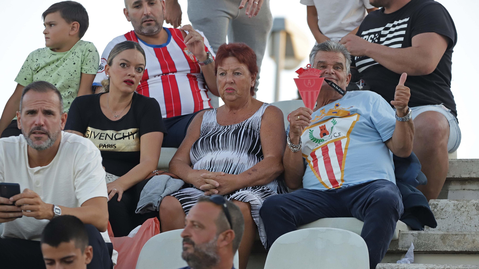 Ambiente en el Algeciras - Racing de Ferrol