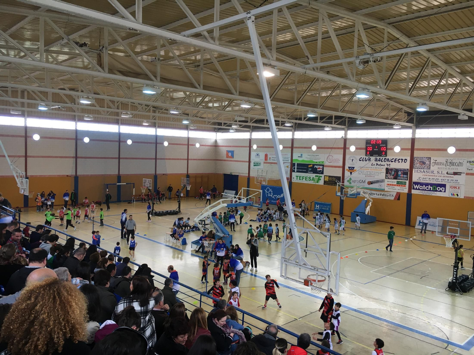 Uno de los pabellones en los que se realizaron las pruebas de La Provincia en Juego. Uno de los pabellones en los que se realizaron las pruebas de La Provincia en Juego.