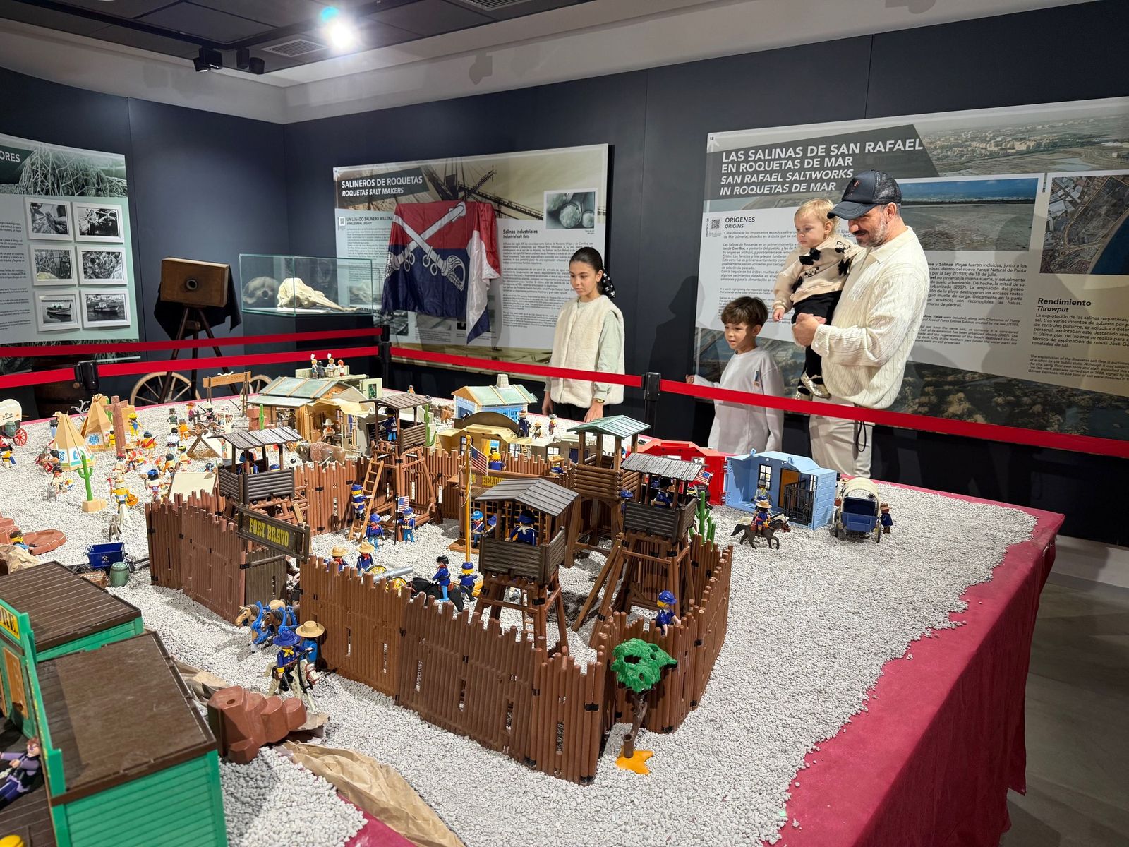 Exposición de Playmobil en Roquetas de Mar