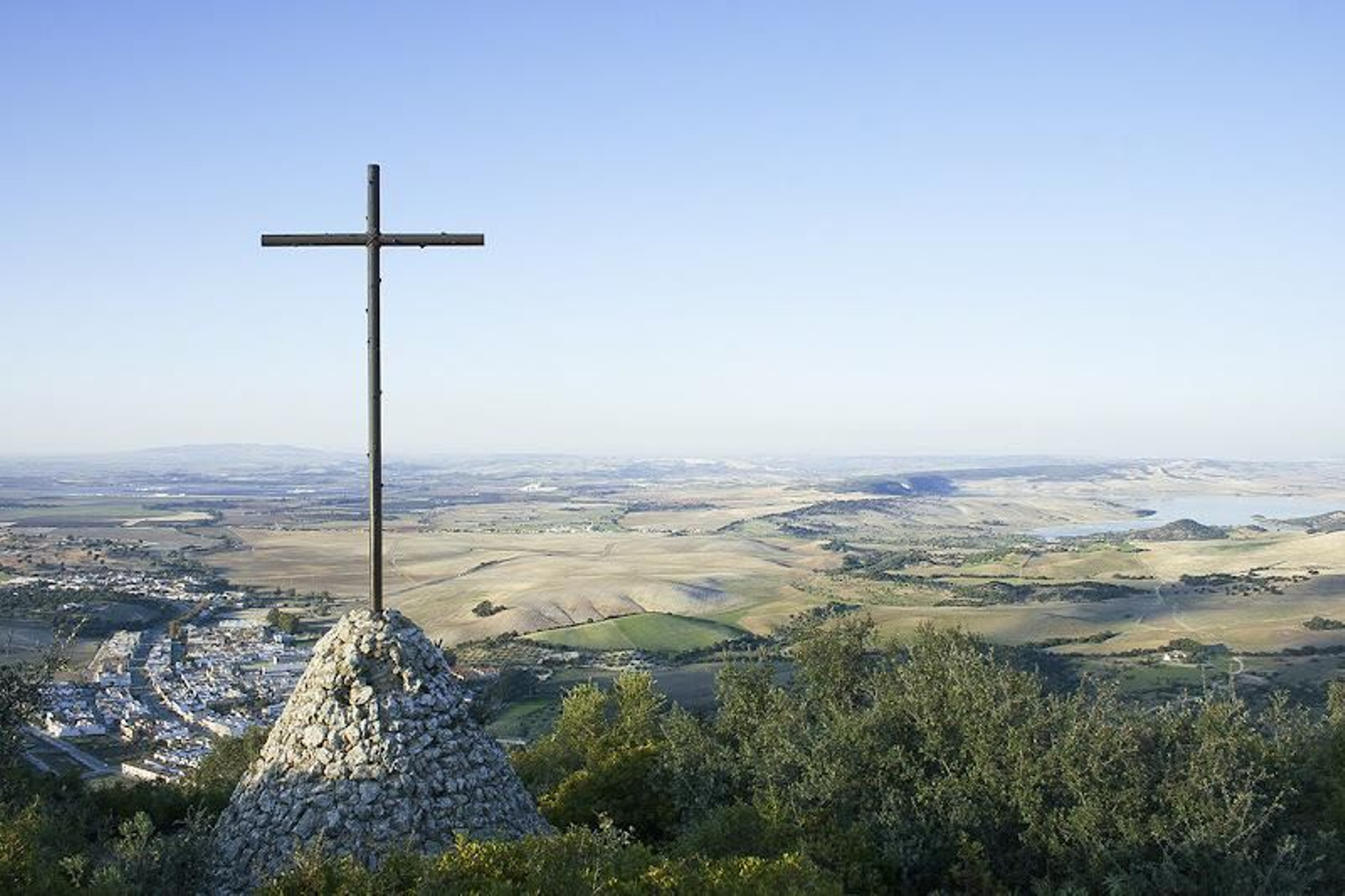 Vista desde el Monte de la Cruz en San José del Valle.