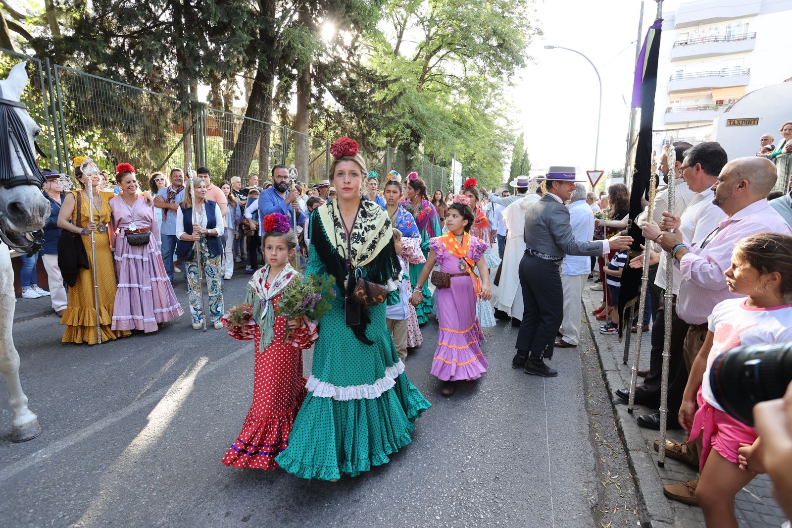 Llegada de la Hermandad del Rocío de Jerez a Santo Domingo