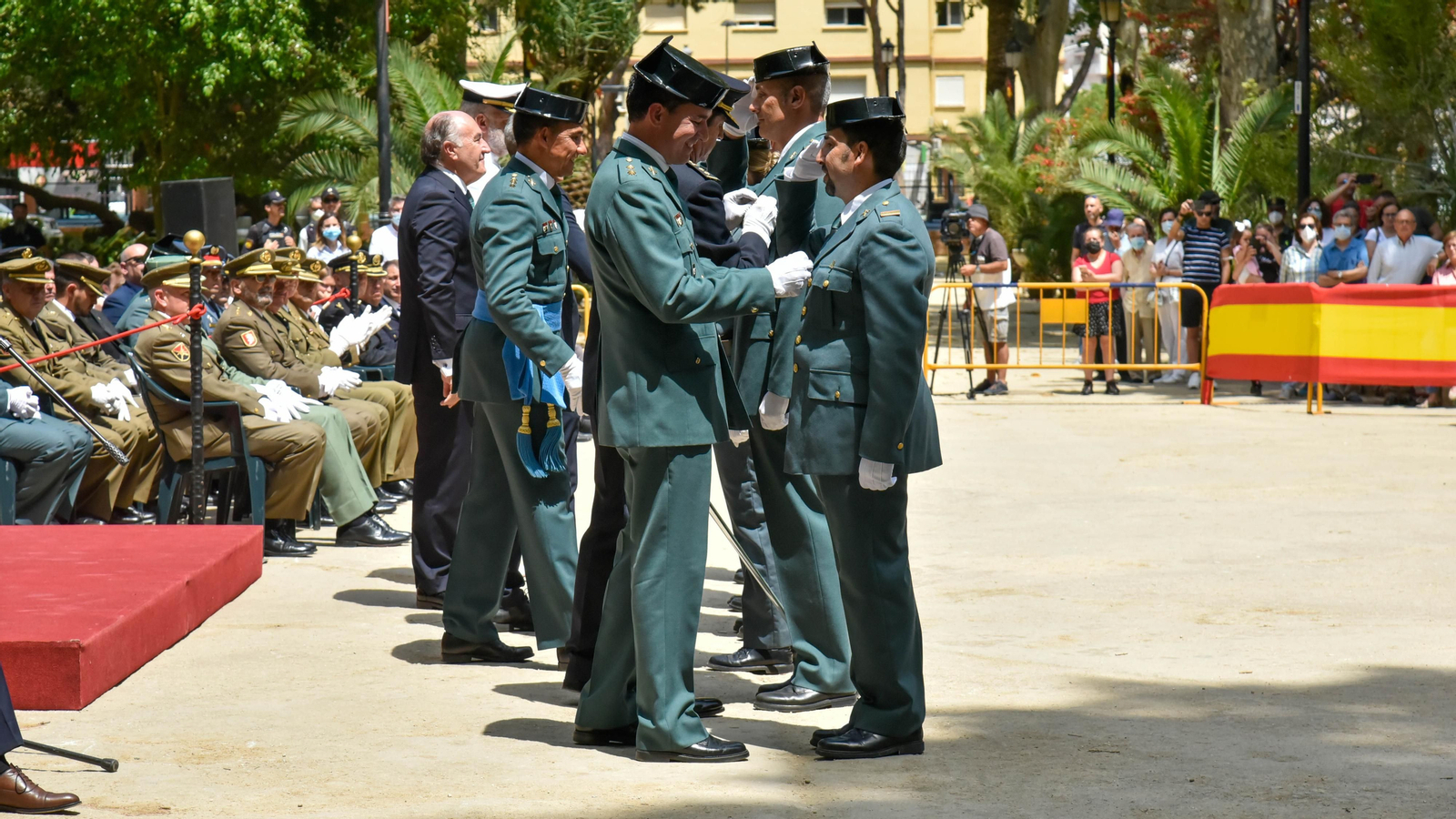 Las fotos del acto del 178 aniversario de la fundación  de la Guardia Civil