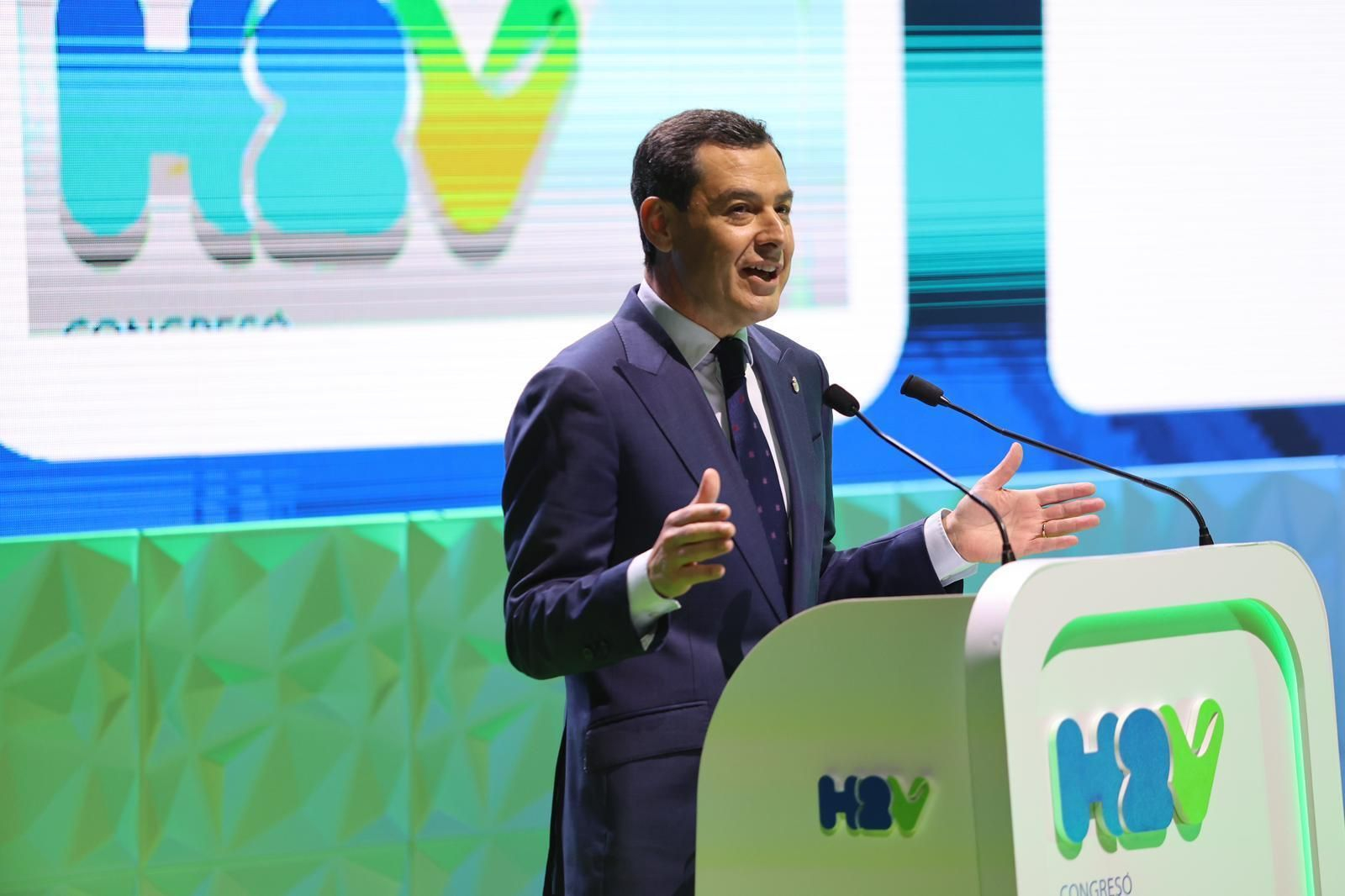 Imágenes de la inauguración del I Congreso Nacional de Hidrógeno Verde en Huelva