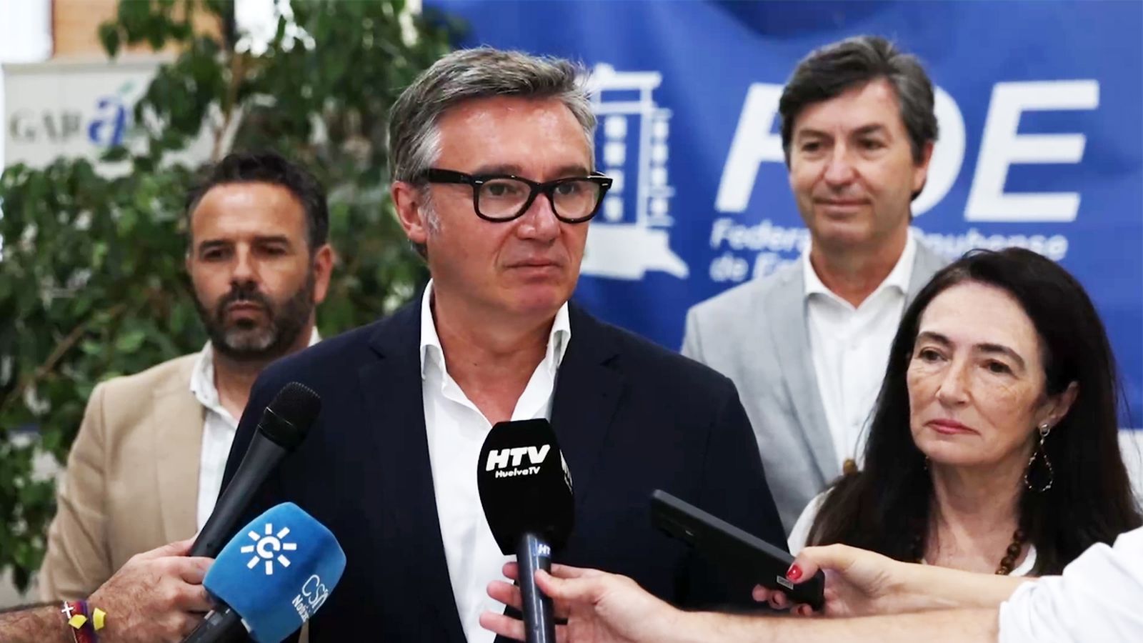 El portavoz de Vox en Andalucía, Manuel Gavira.