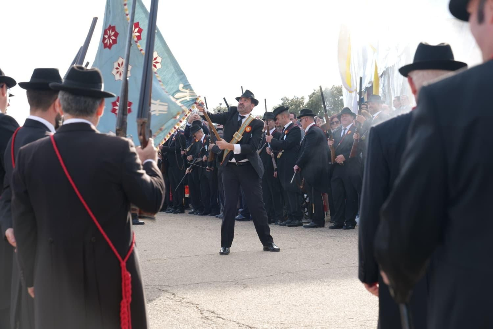 Procesión de la Virgen de Luna tras su coronación canónica