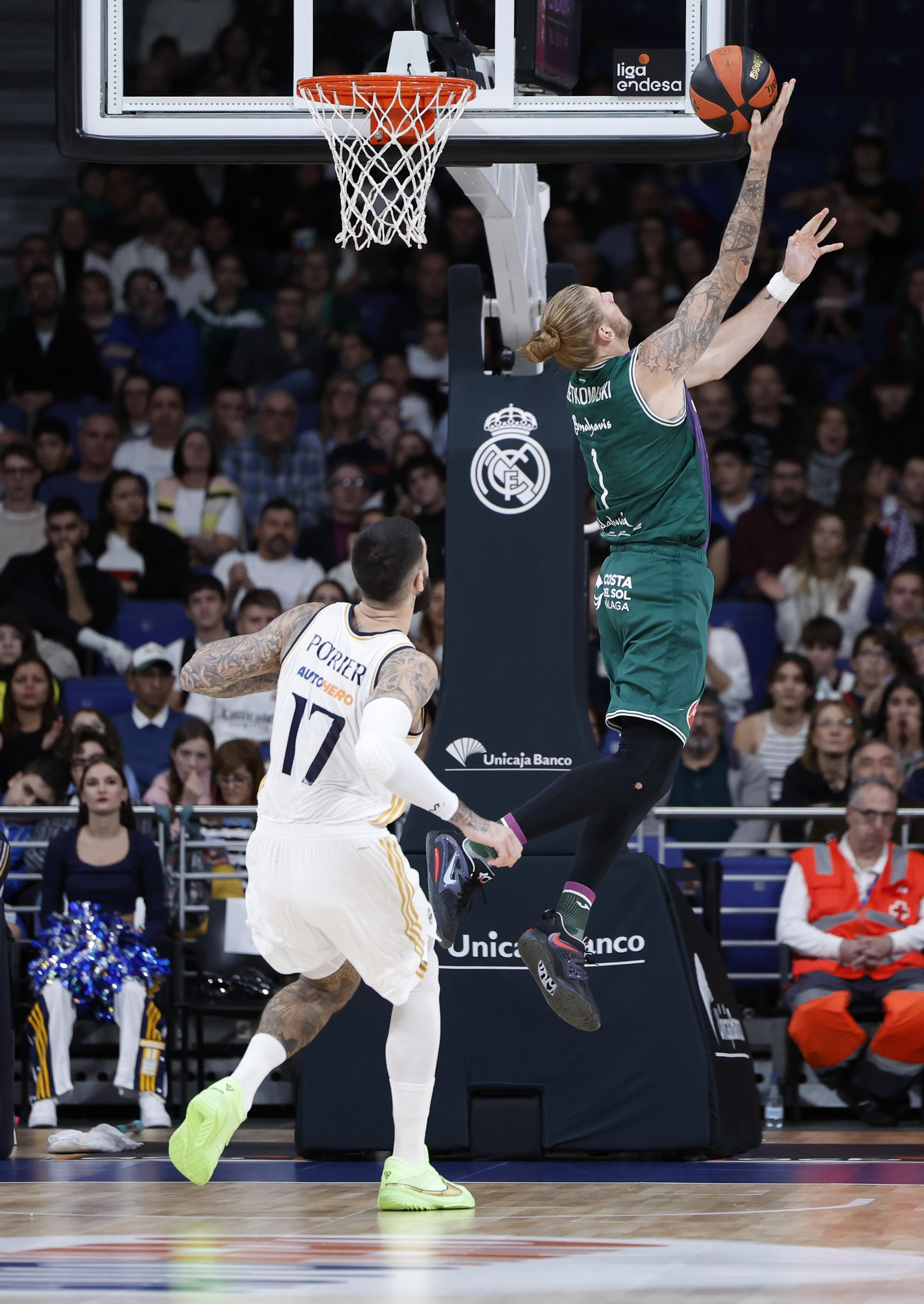 El Real Madrid-Unicaja, en fotos