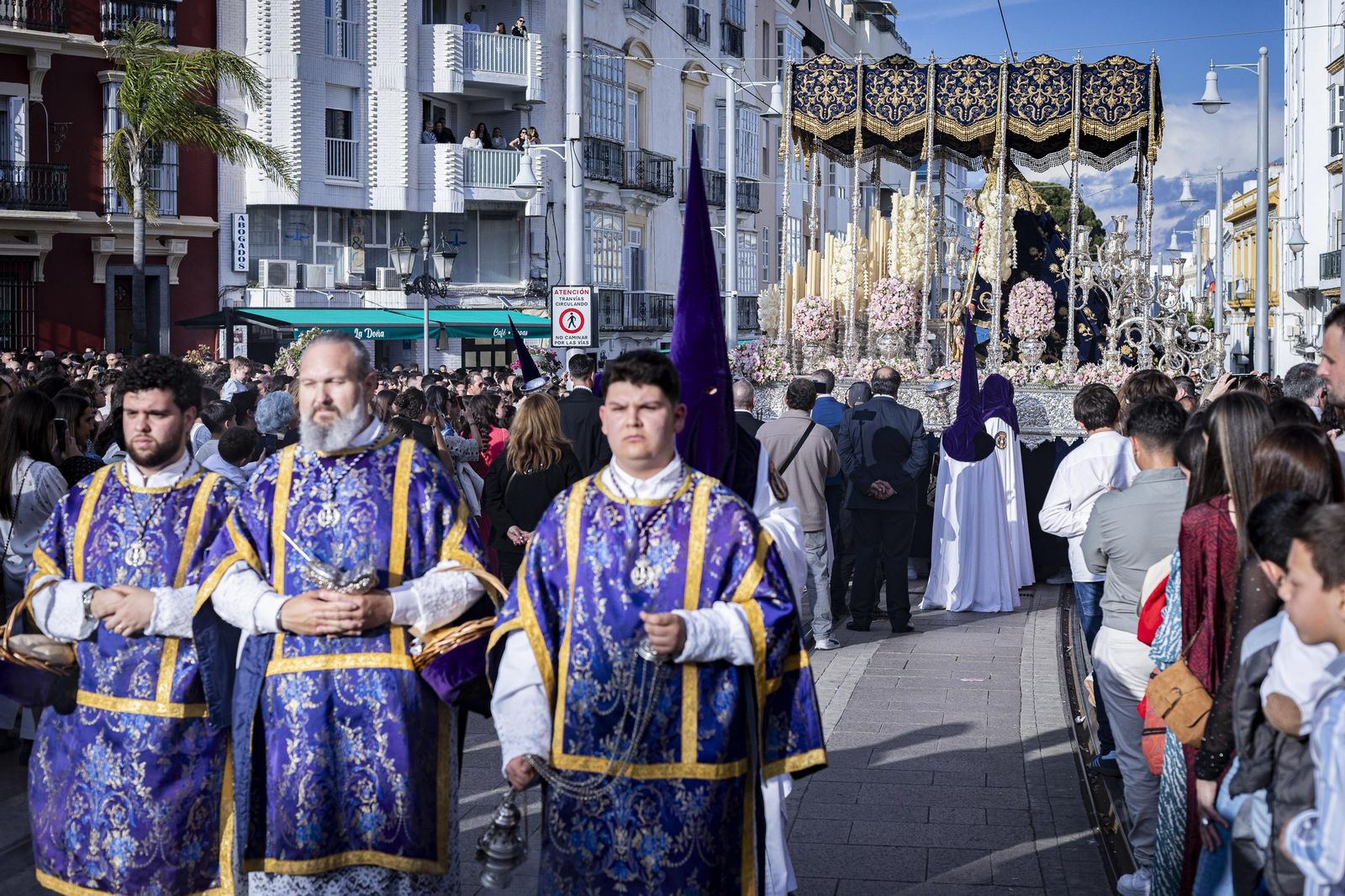 Las imágenes de la hermanad de Columna en la Semana Santa de 2025