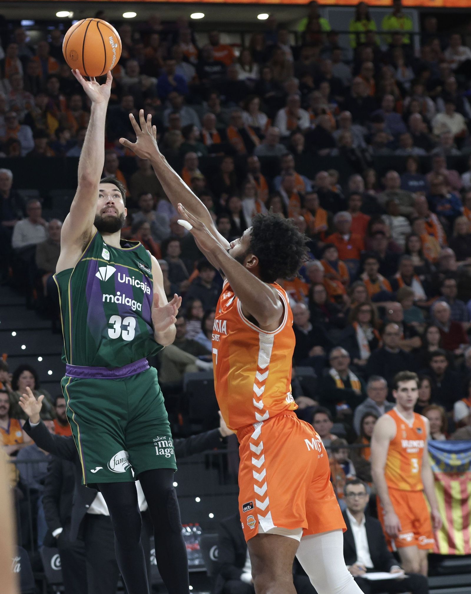 El Valencia Basket-Unicaja, en fotos