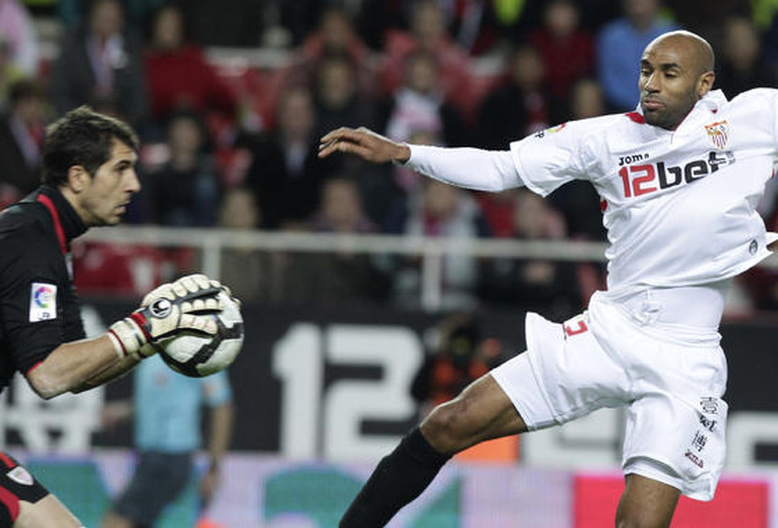 El Sevilla no pasa del empate en casa ante el Athletic de Bilbao. / Antonio Pizarro