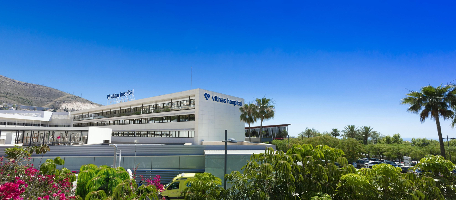 El hospital Vithas Xanit Internacional de Benalmádena. El hospital Vithas Xanit Internacional de Benalmádena.