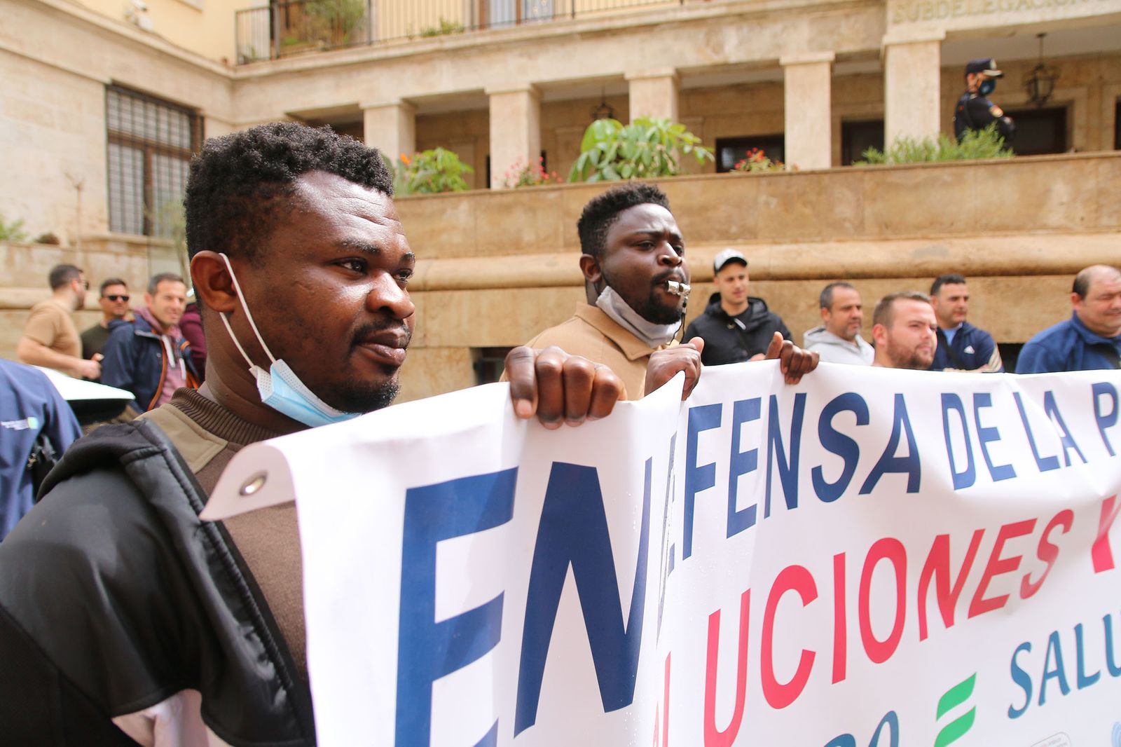 Fotogalería manifestación del sector pesquero