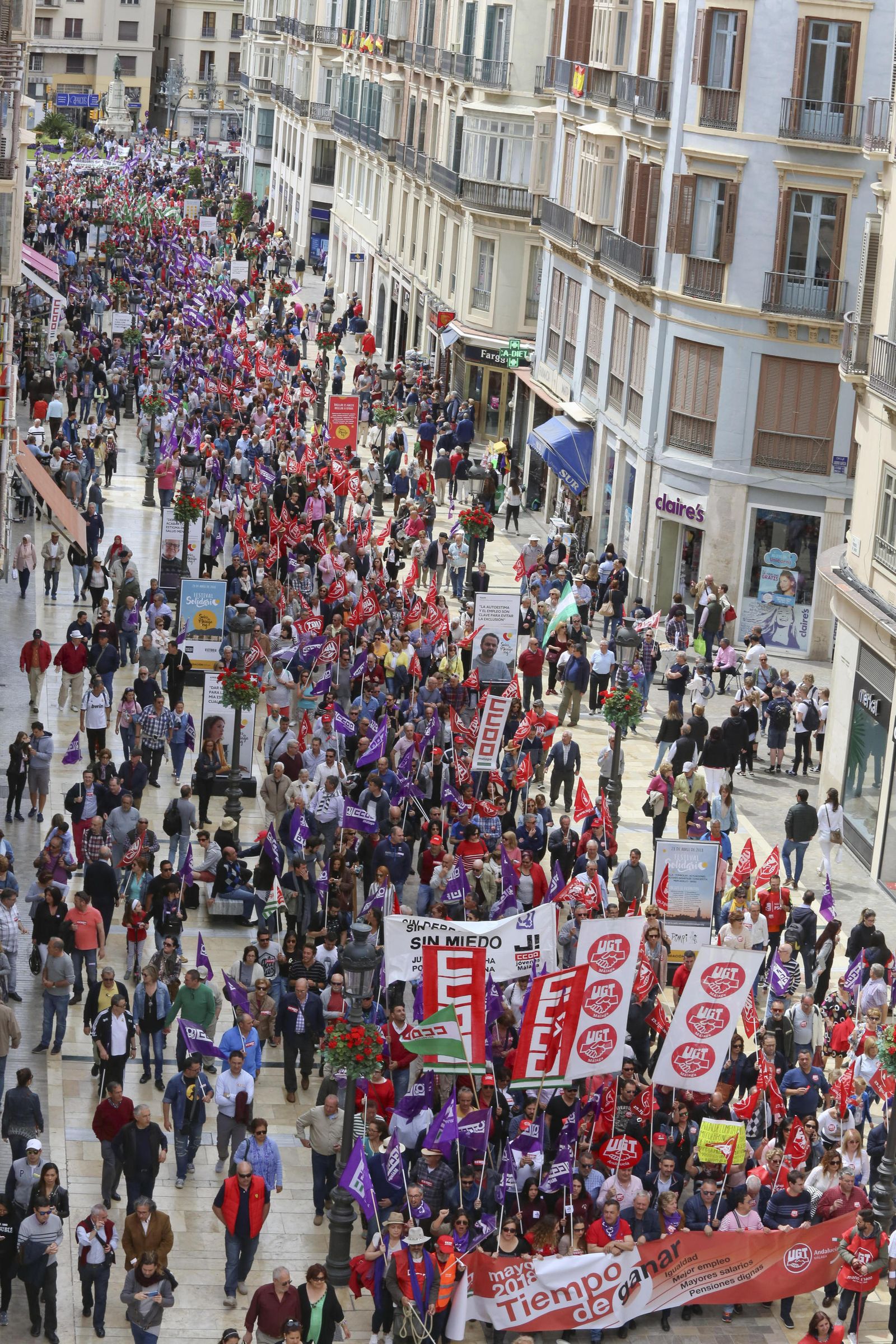 Manifestación del 1 de mayo