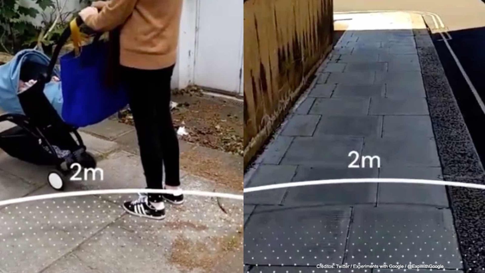 Sodar calcula dos metros de distancia a través de la cámara del móvil.