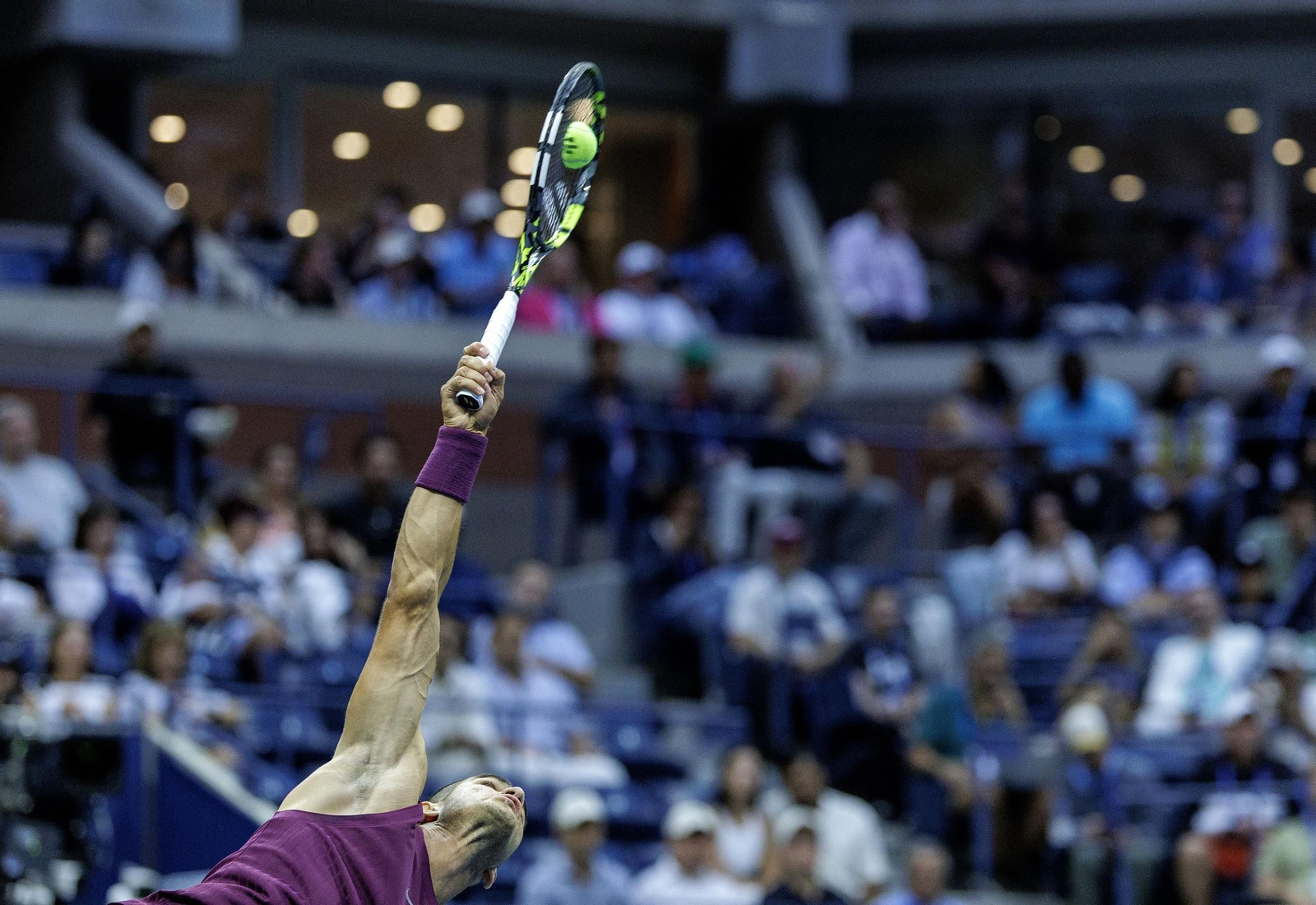 Las fotos del demoledor Alcaraz en la segunda ronda del US Open