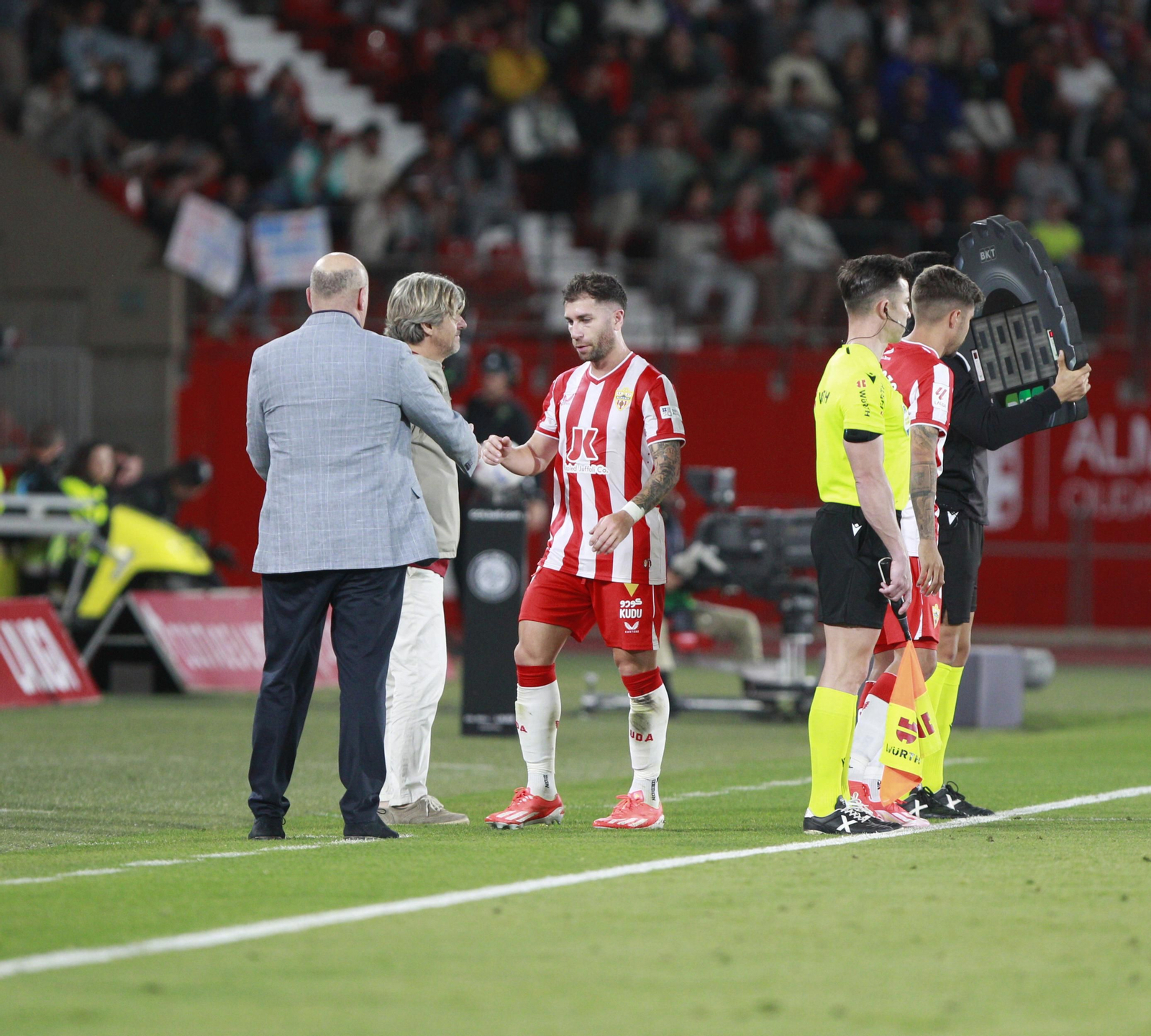 Las mejores imágenes del partido U.D. Almería-F.C. Barcelona