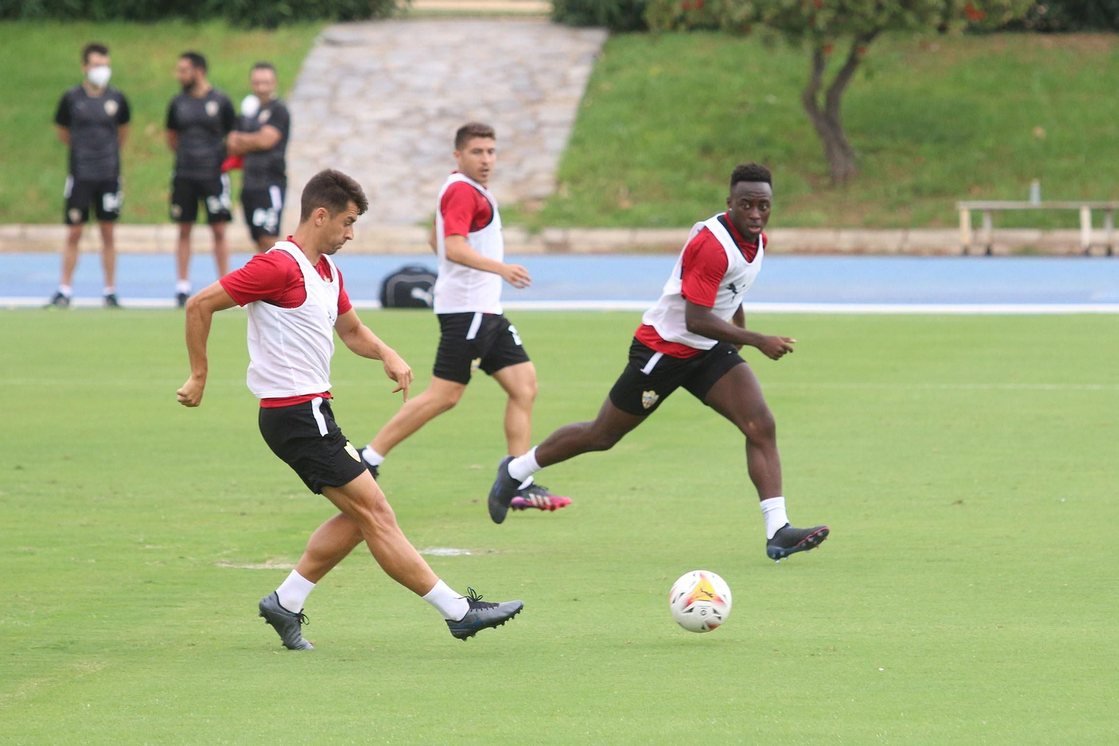 Fotogalería del entrenamiento de la UD Almería del miércoles 11 de agosto