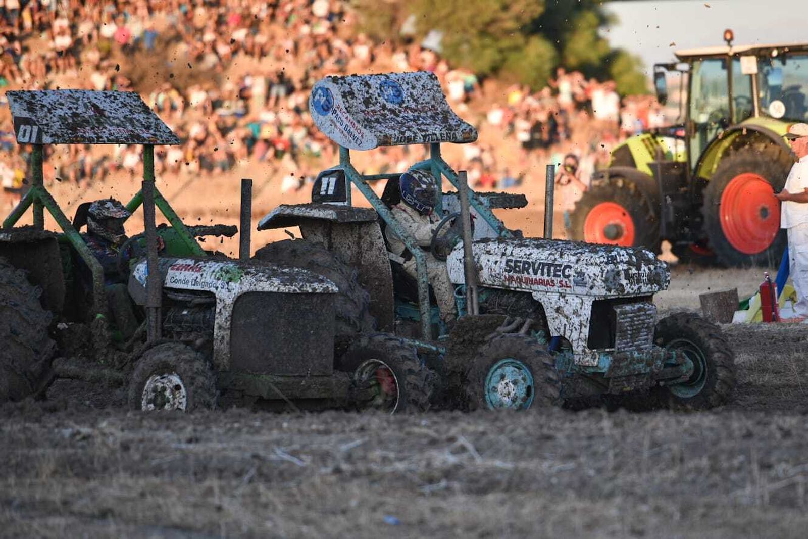 Imágenes del Campeonato de Andalucía de Tractores en Guadalcacín