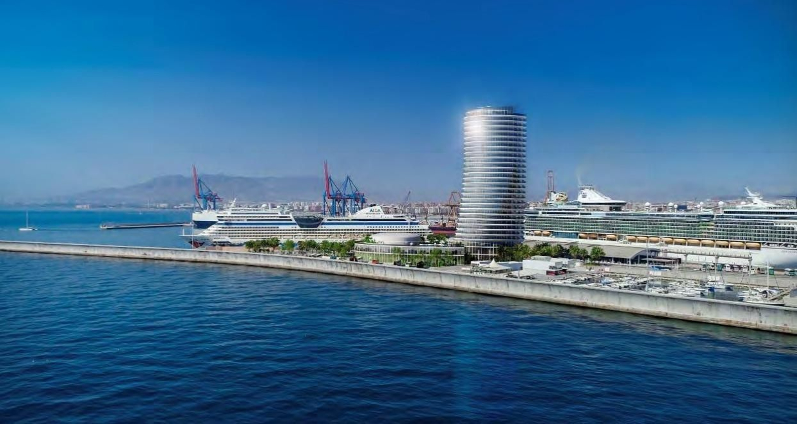 Fotos: Así será el futuro hotel del puerto de Málaga Fotos: Así será el futuro hotel del puerto de Málaga