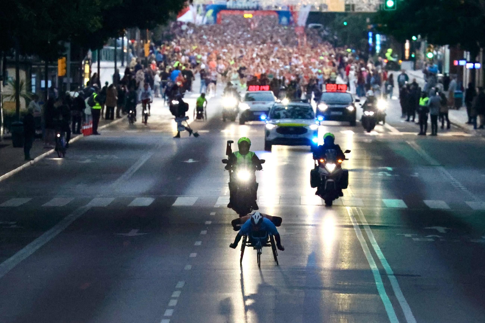 Las mejores fotos de la Maratón de Málaga 2024