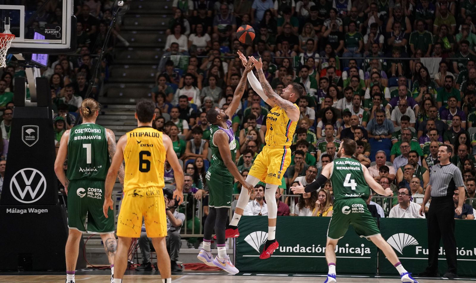 Unicaja-Lenovo Tenerife de la pasada temporada