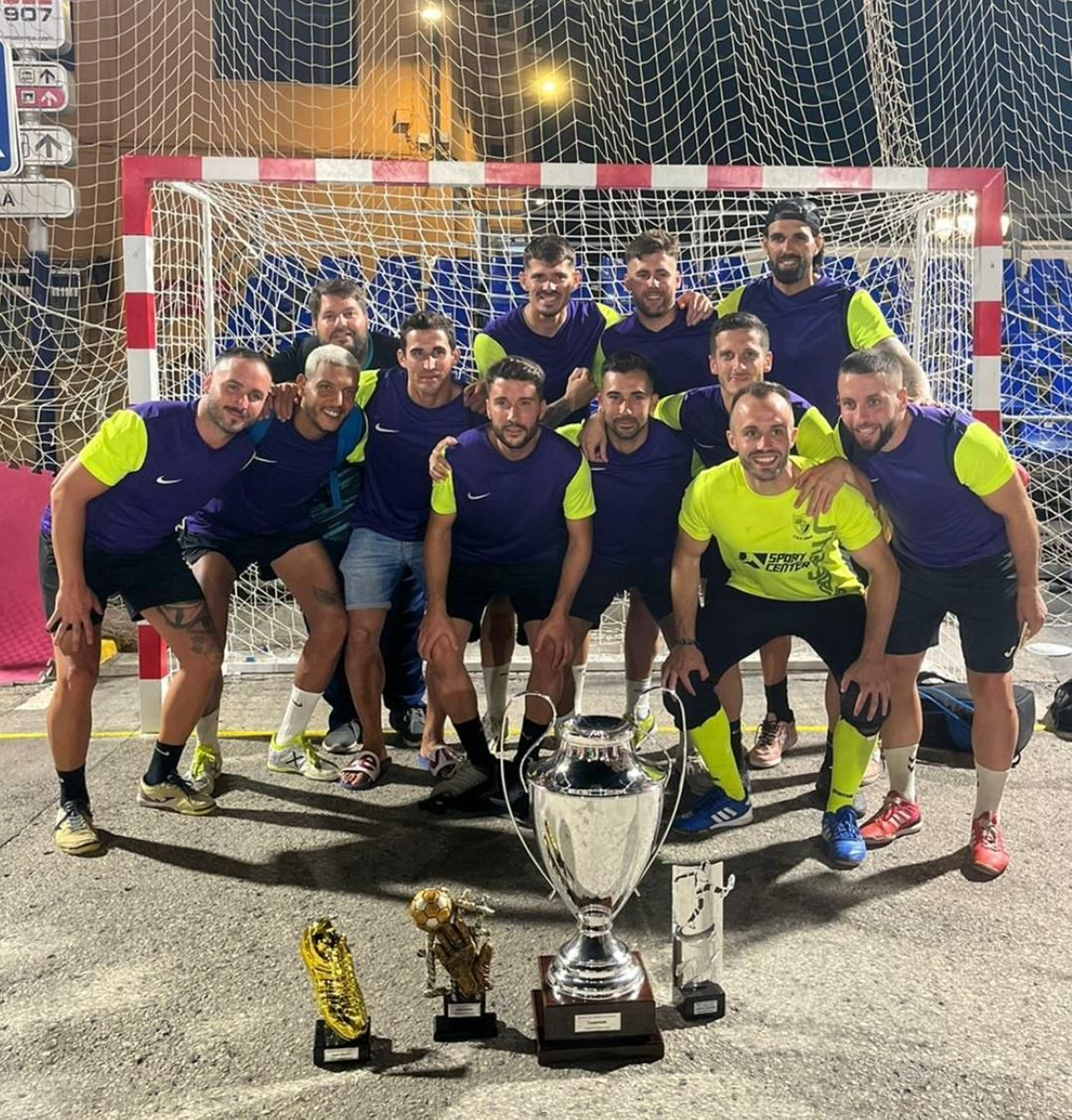 Gambineta F.S equipo ganador de las 24 Horas de Futbol Sala de 2023.