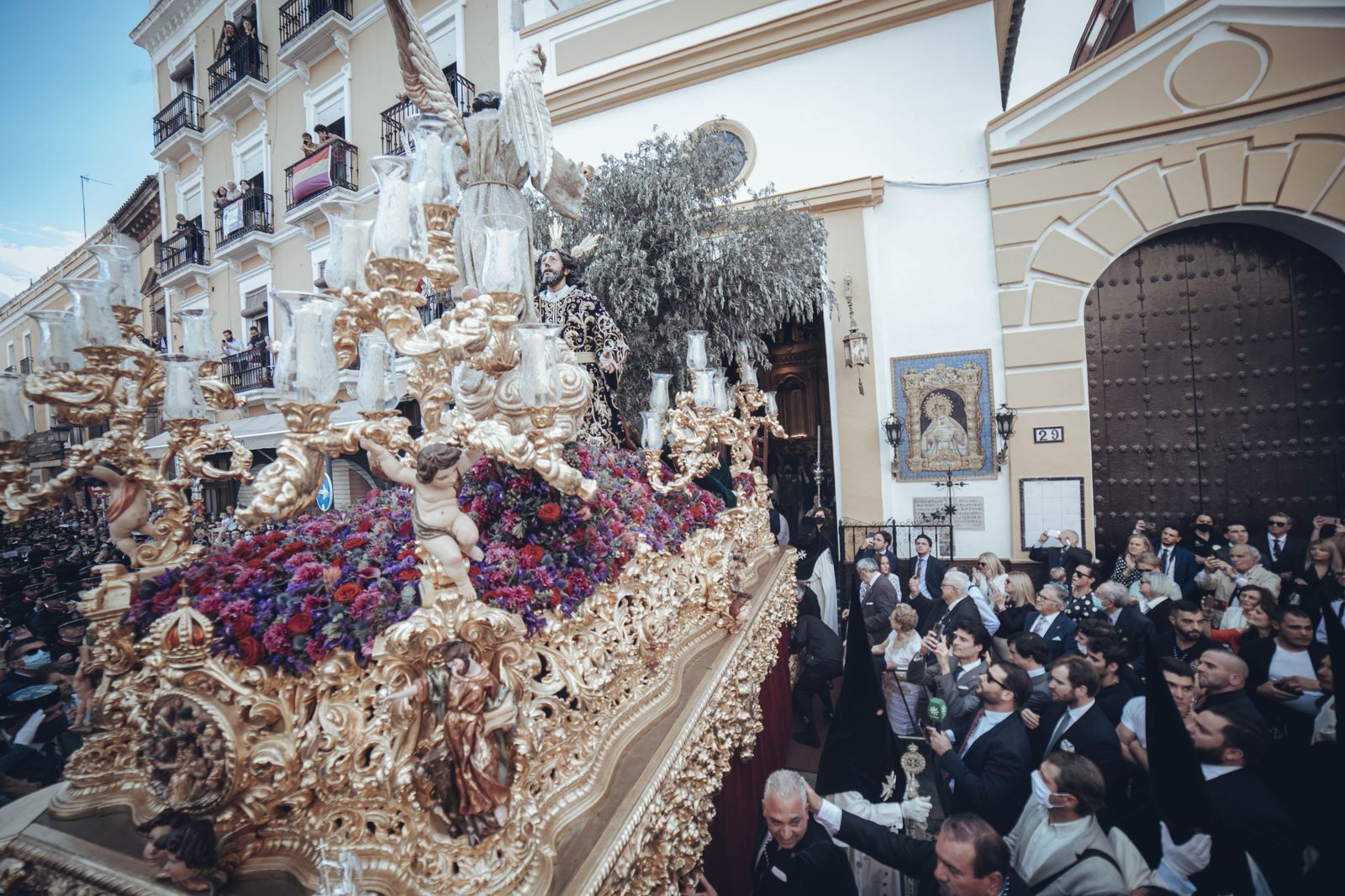 las Imágenes de la salida de la hermandad de Montesión