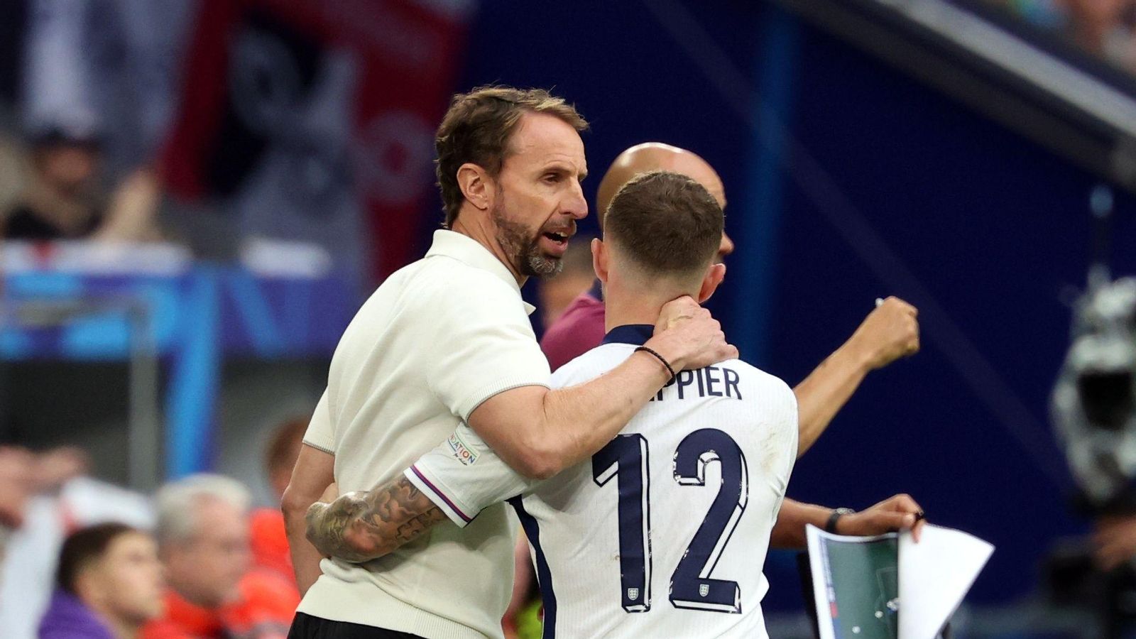 Las mejores fotos del Inglaterra-Eslovaquia