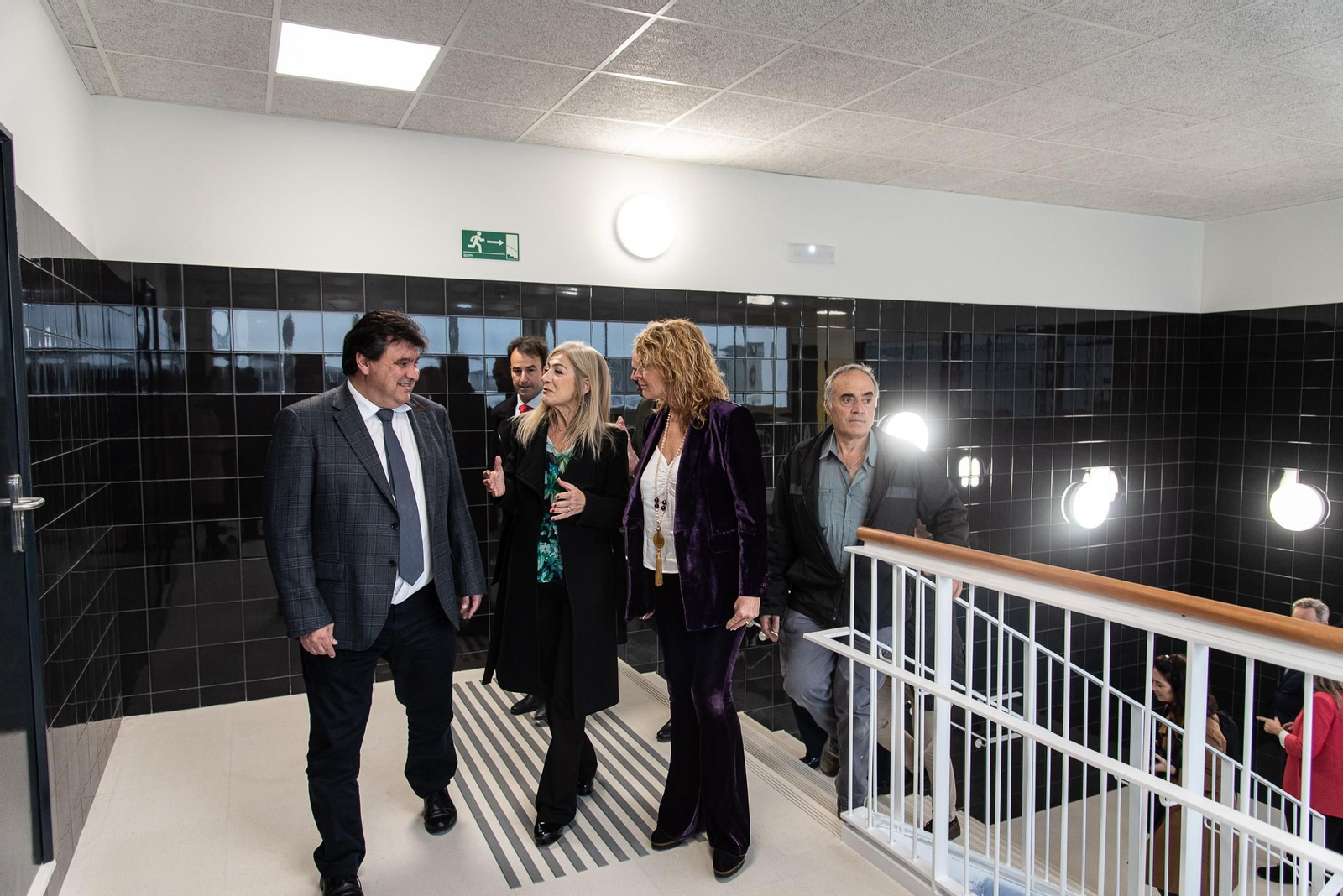 Imágenes de la visita de la Consejera de Desarrollo Educativo y Formación Profesional al nuevo colegio del Ensanche