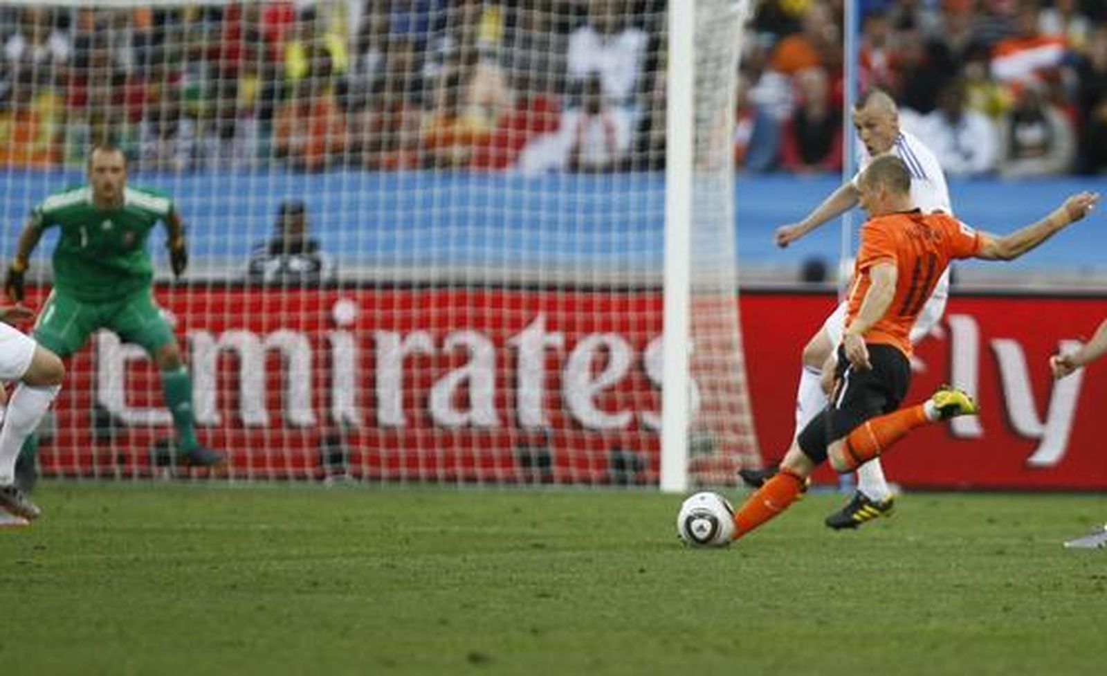 Holanda se mete en cuartos de final después de ganar a Eslovaquia. / AFP