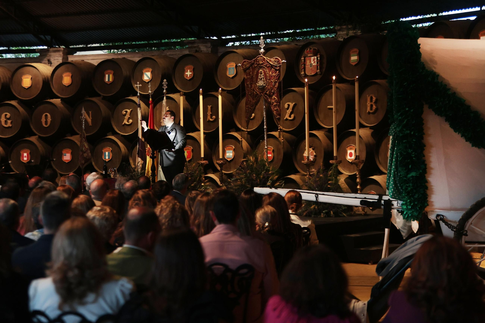Imágenes del Pregón de la Hermandad del Rocío de Jerez a cargo del cantaor Manuel de Cantarote