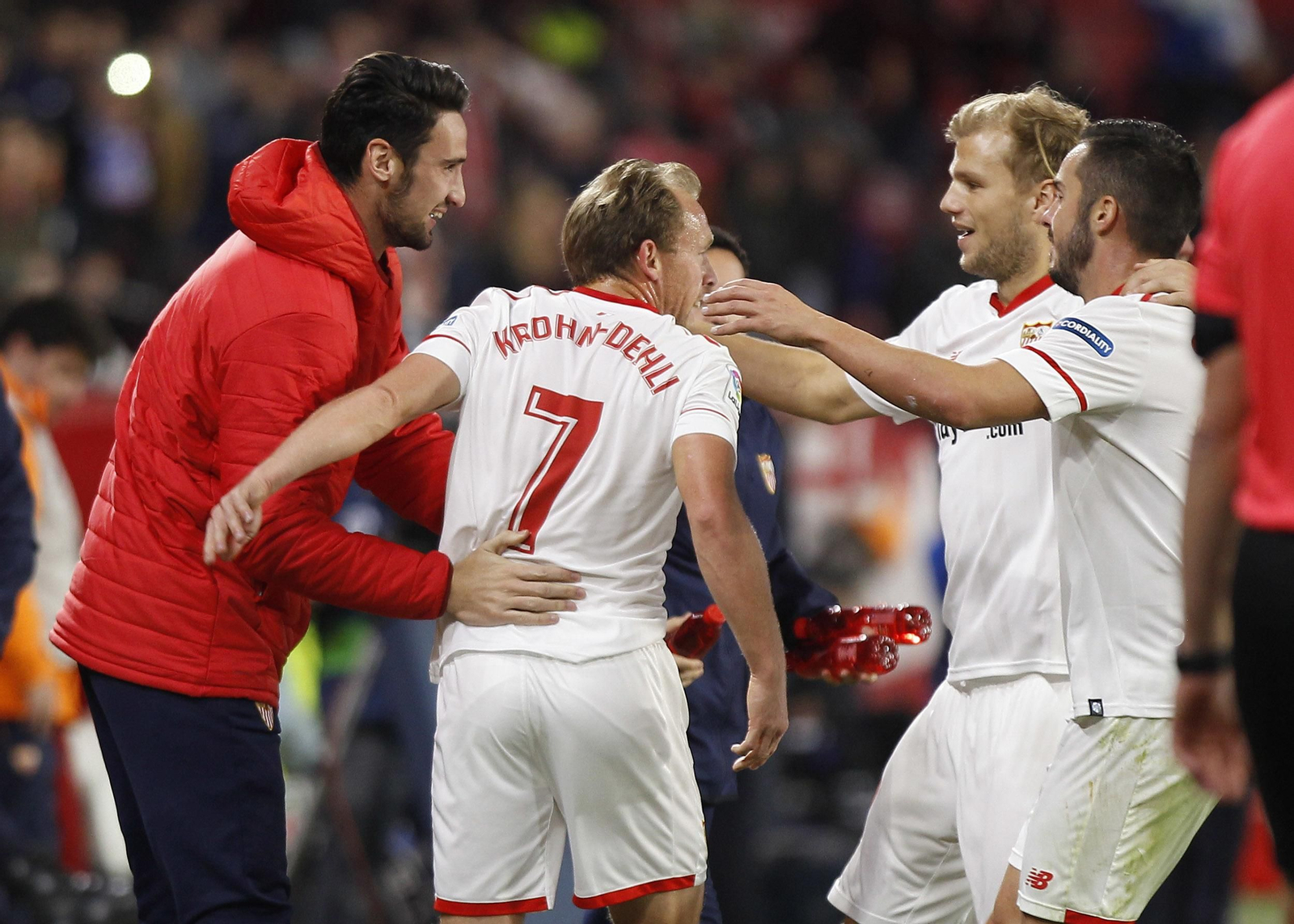 Las imágenes del Sevilla-Deportivo de la Coruña