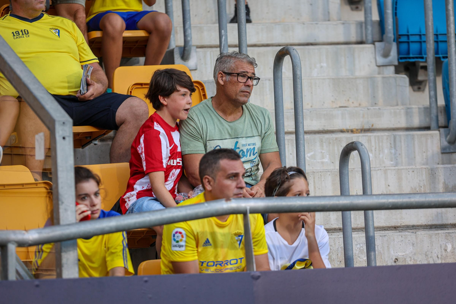Las imágenes del Cádiz-Atlético de Madrid del Trofeo Carranza