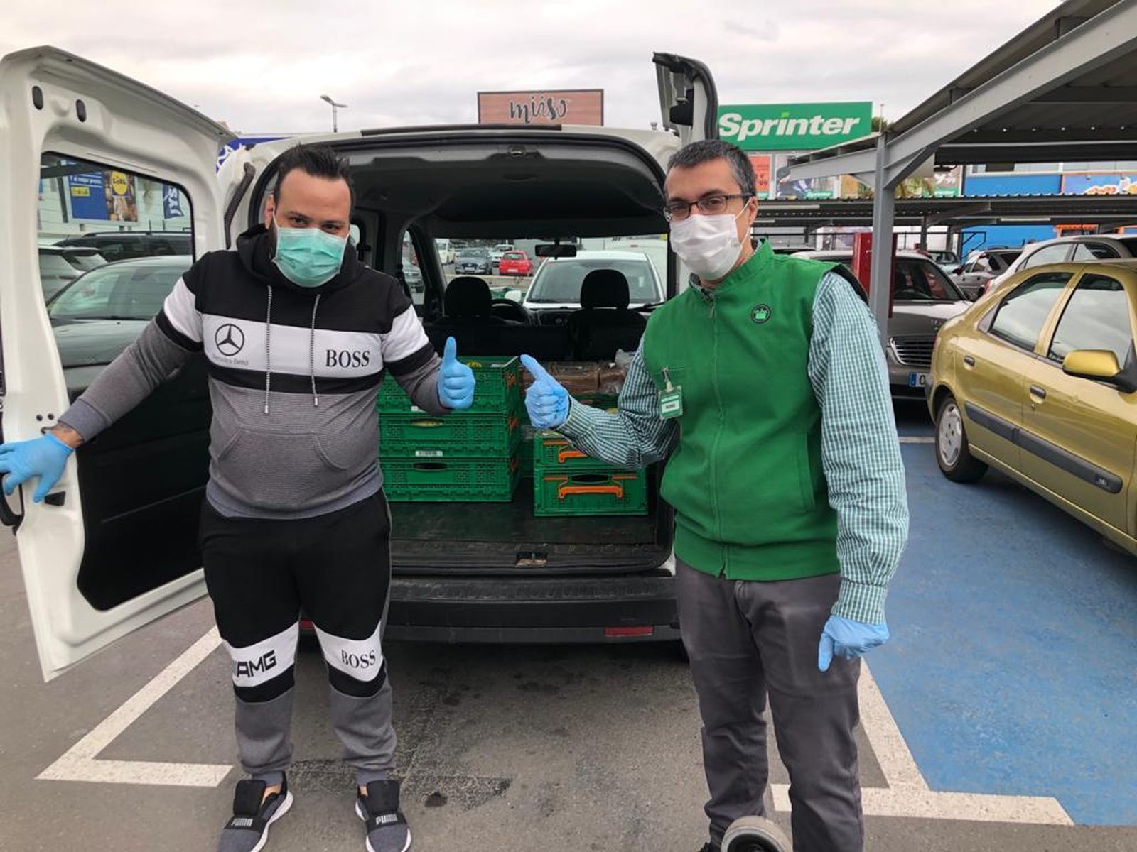 Donaciones de Mercadona en Almería.