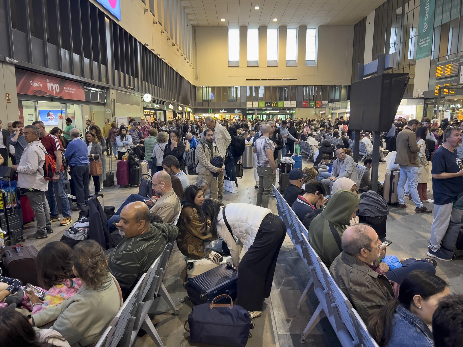 Las fotos de las incidencias en Santa Justa