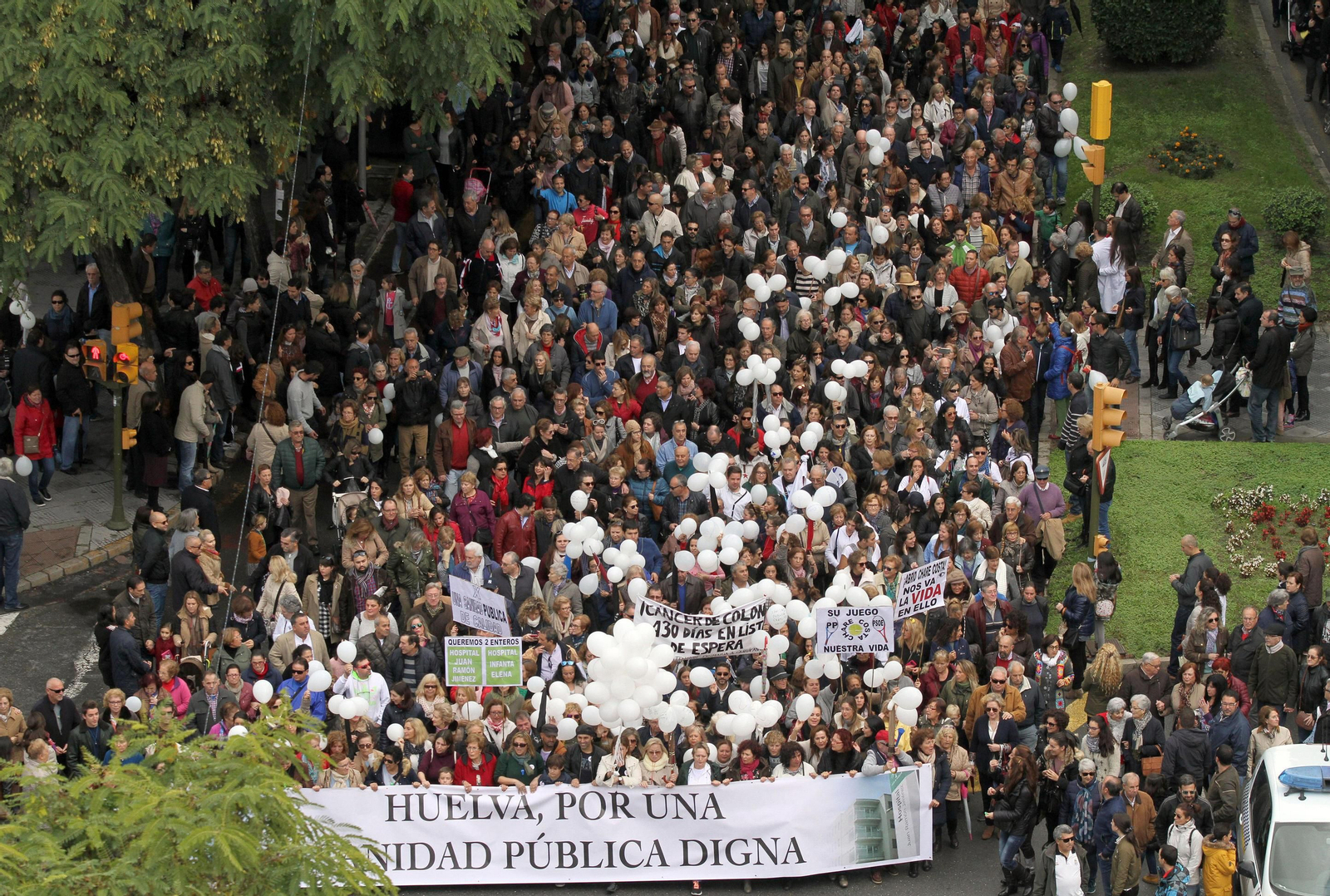 Manifestación por una sanidad pública digna