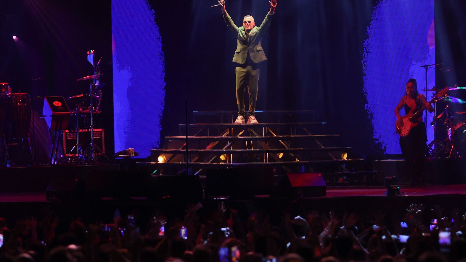 Alejandro Sanz encandila al público de Málaga.