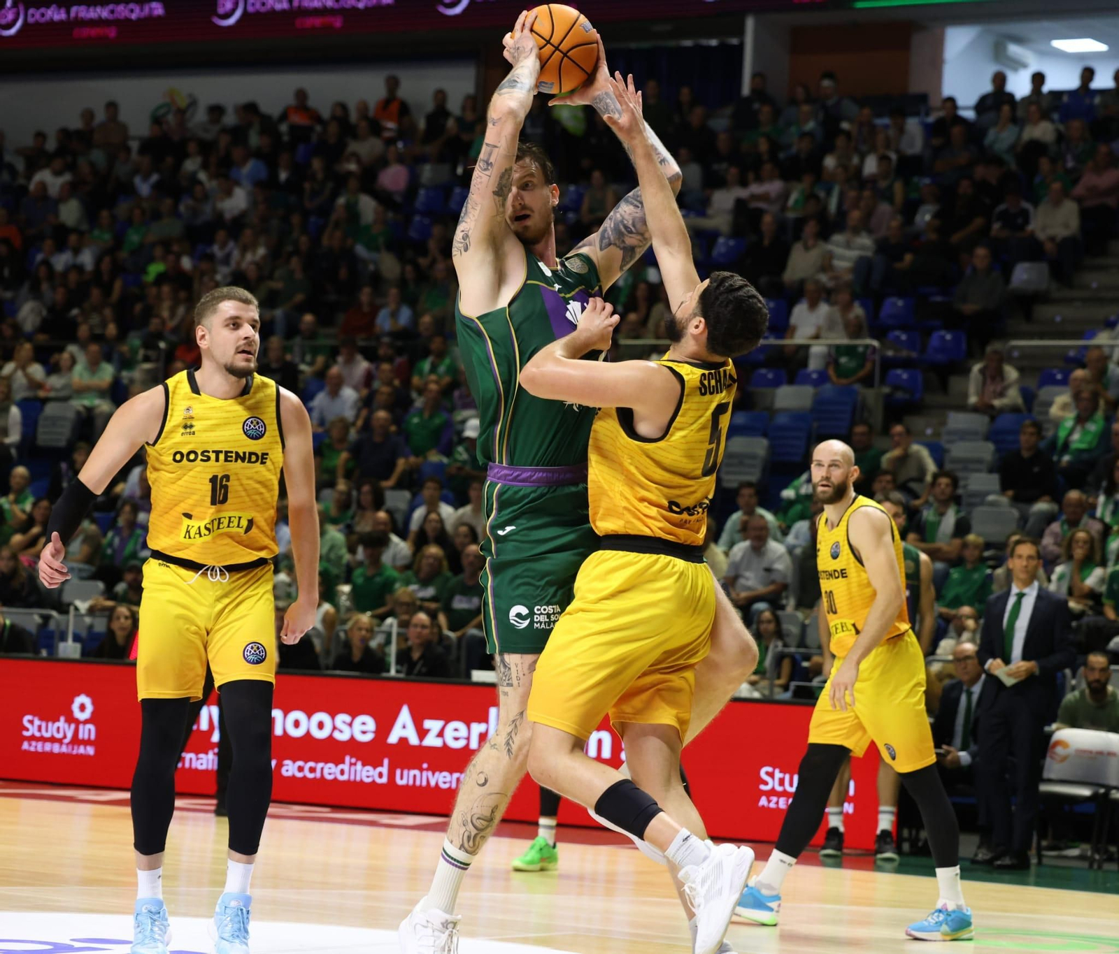 El Unicaja-Filou Oostende, en fotos