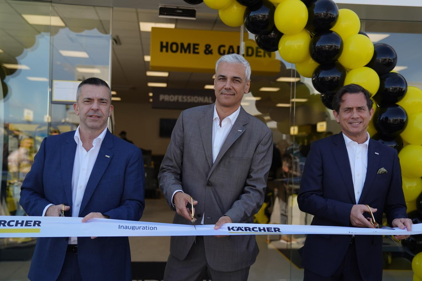 Un instante de la inauguración del centro.