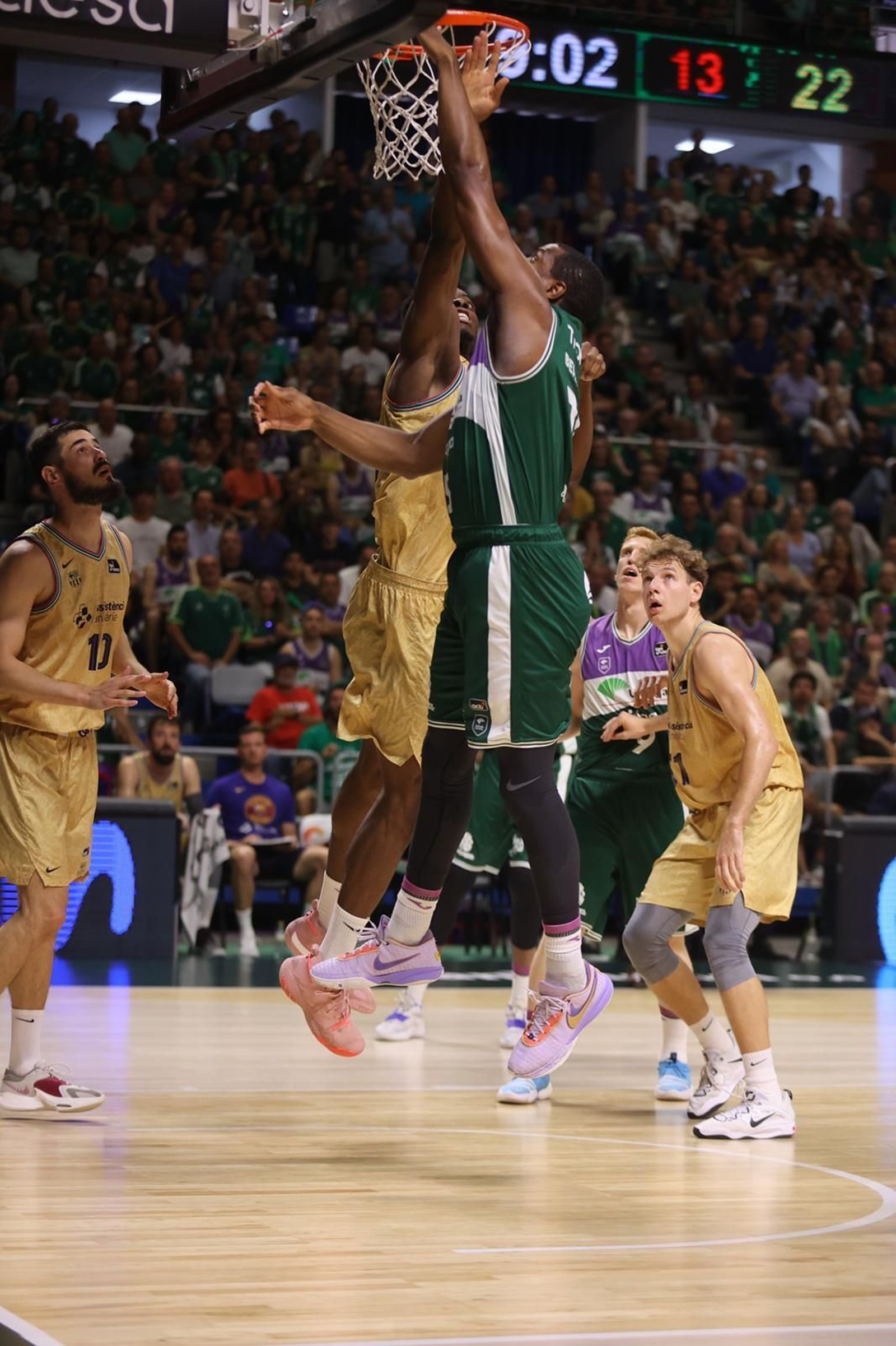 El tercer partido de las semifinales Unicaja-FC Barcelona, en fotos