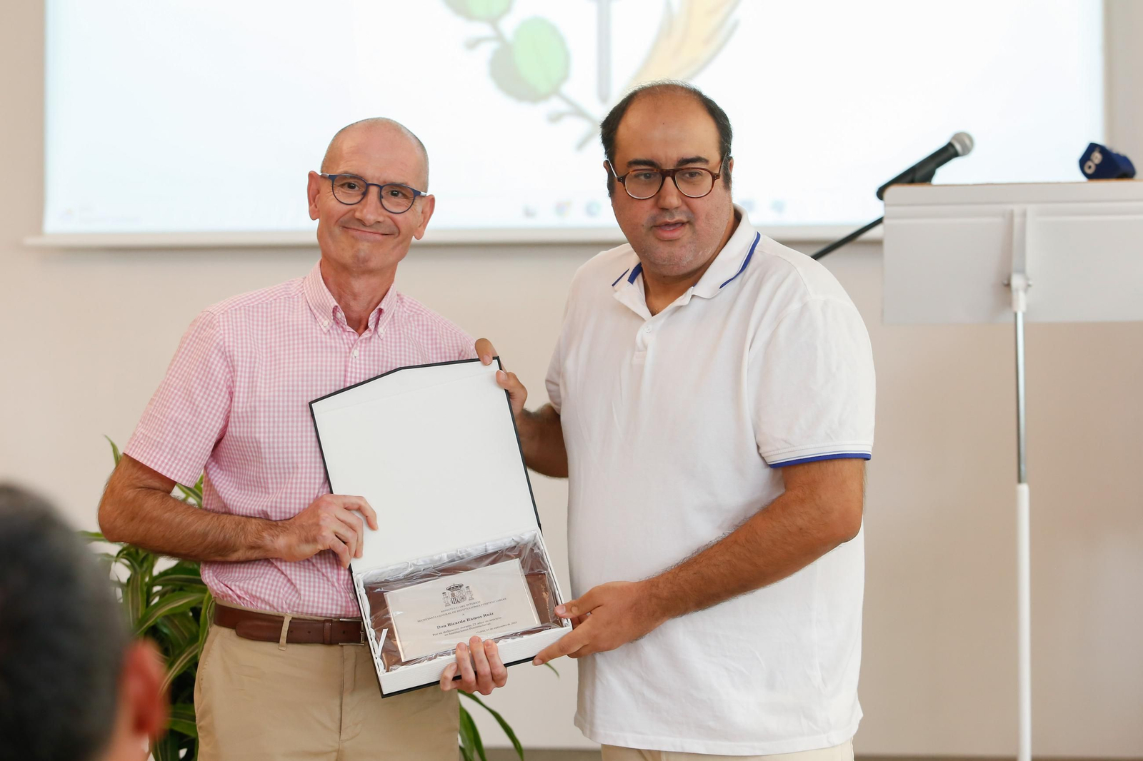 Fotos de la celebración del día de la Merced en Algeciras, patrona de Instituciones Penitenciarias