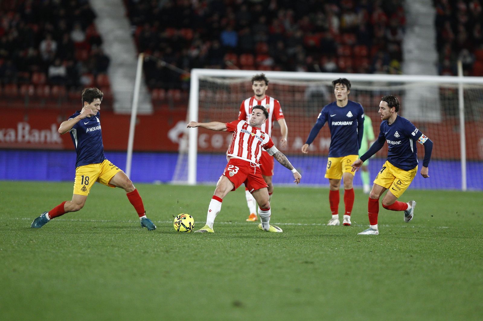 Las imágenes del partido U.D. Almería - F.C. Andorra