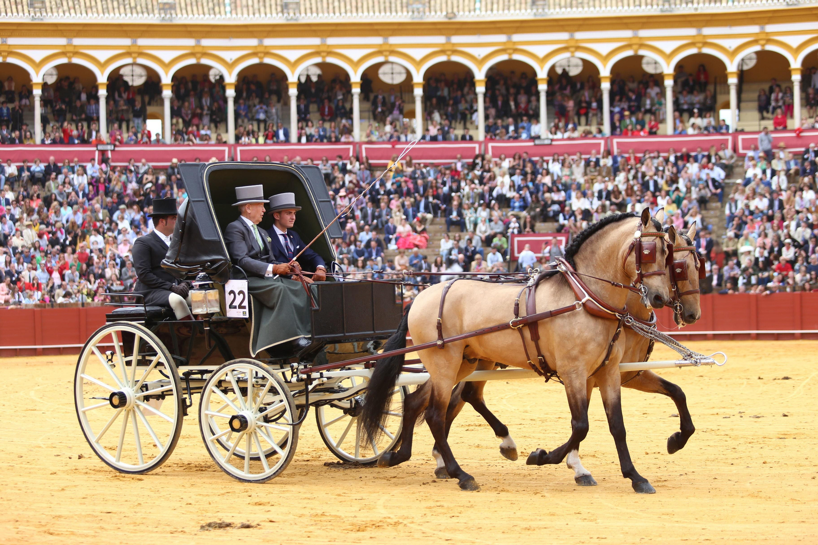 XXXIII Exhibición del Real Club de Enganches de Andalucía en la Maestranza
