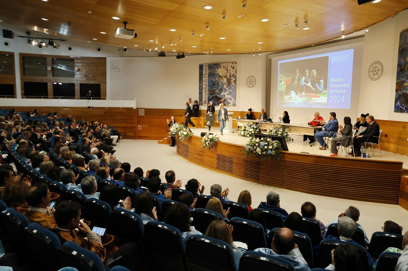 Imágenes del acto de conmemoración del Día de la Universidad de Huelva