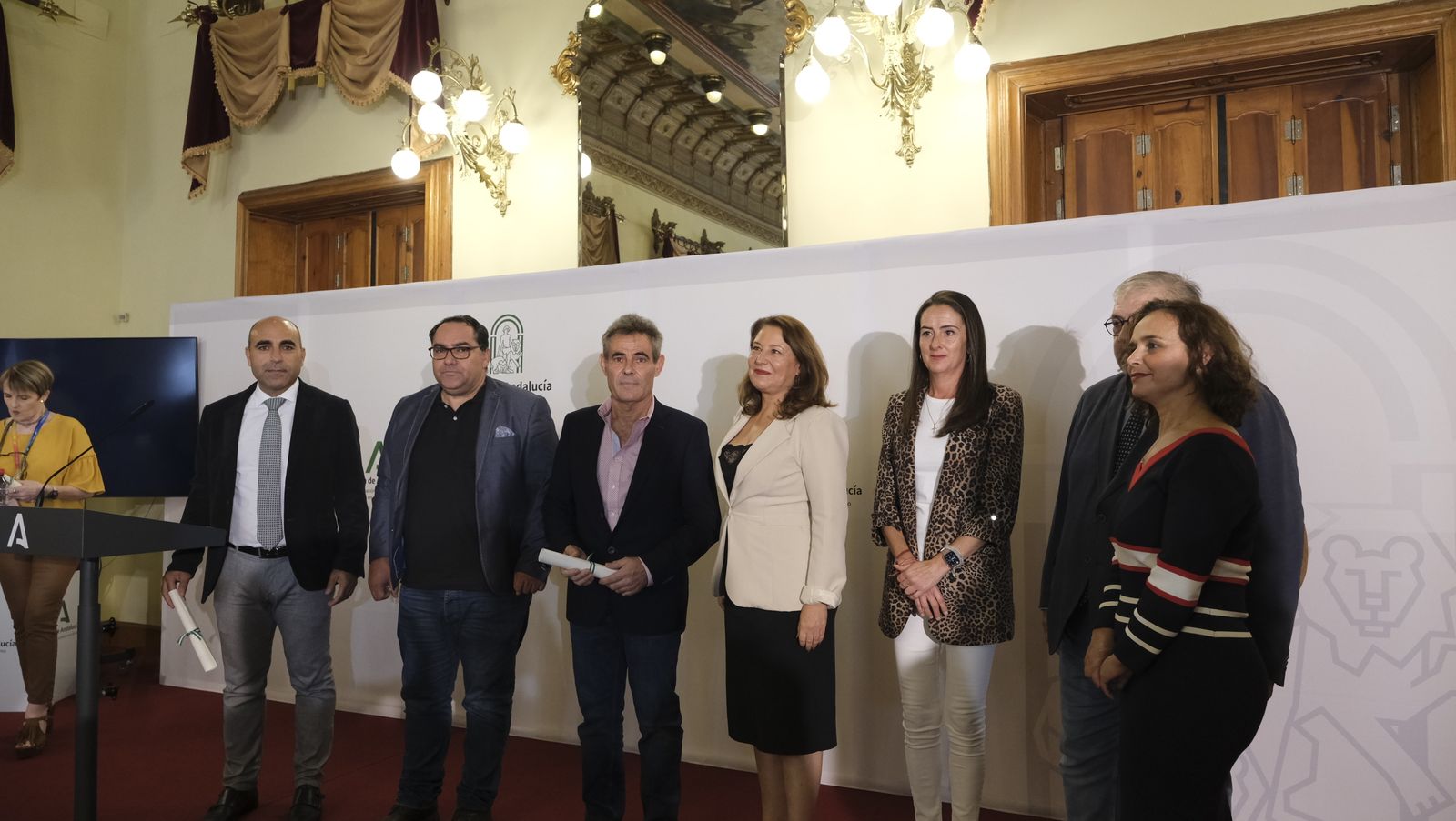 Imágenes de la entrega de resoluciones de OPFH de agricultura