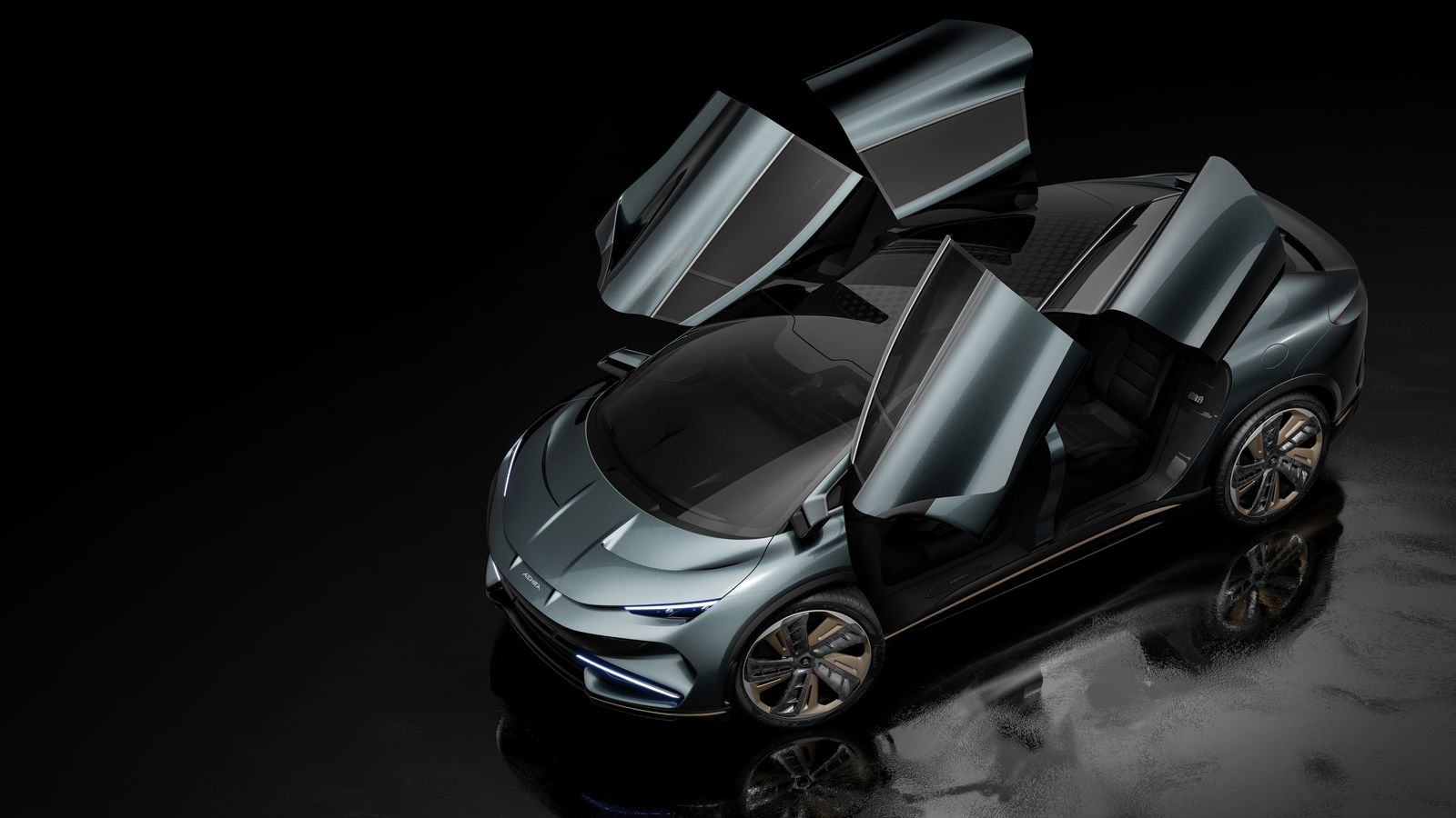 Las cuatro puertas con apertura tipo élitro están muy lejos de ser un recurso frecuente. Más bien son toda una excepcionalidad. En el Tesla X abren así sólo las traseras.