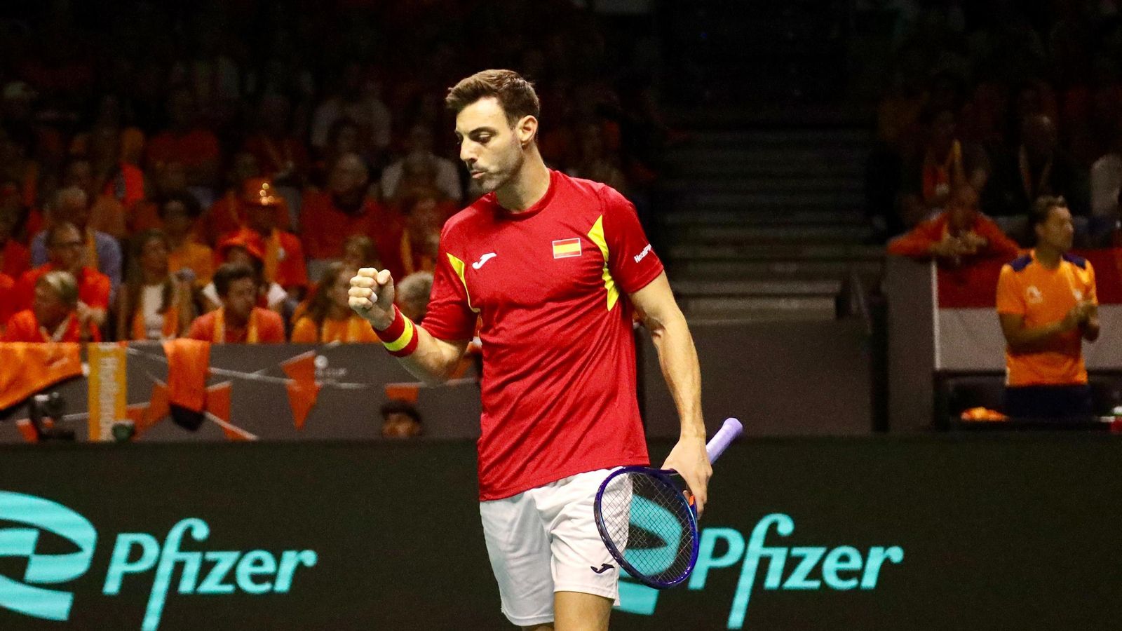El doble Alcaraz-Granollers vs Koolhof-Van de Zandschulp, en fotos