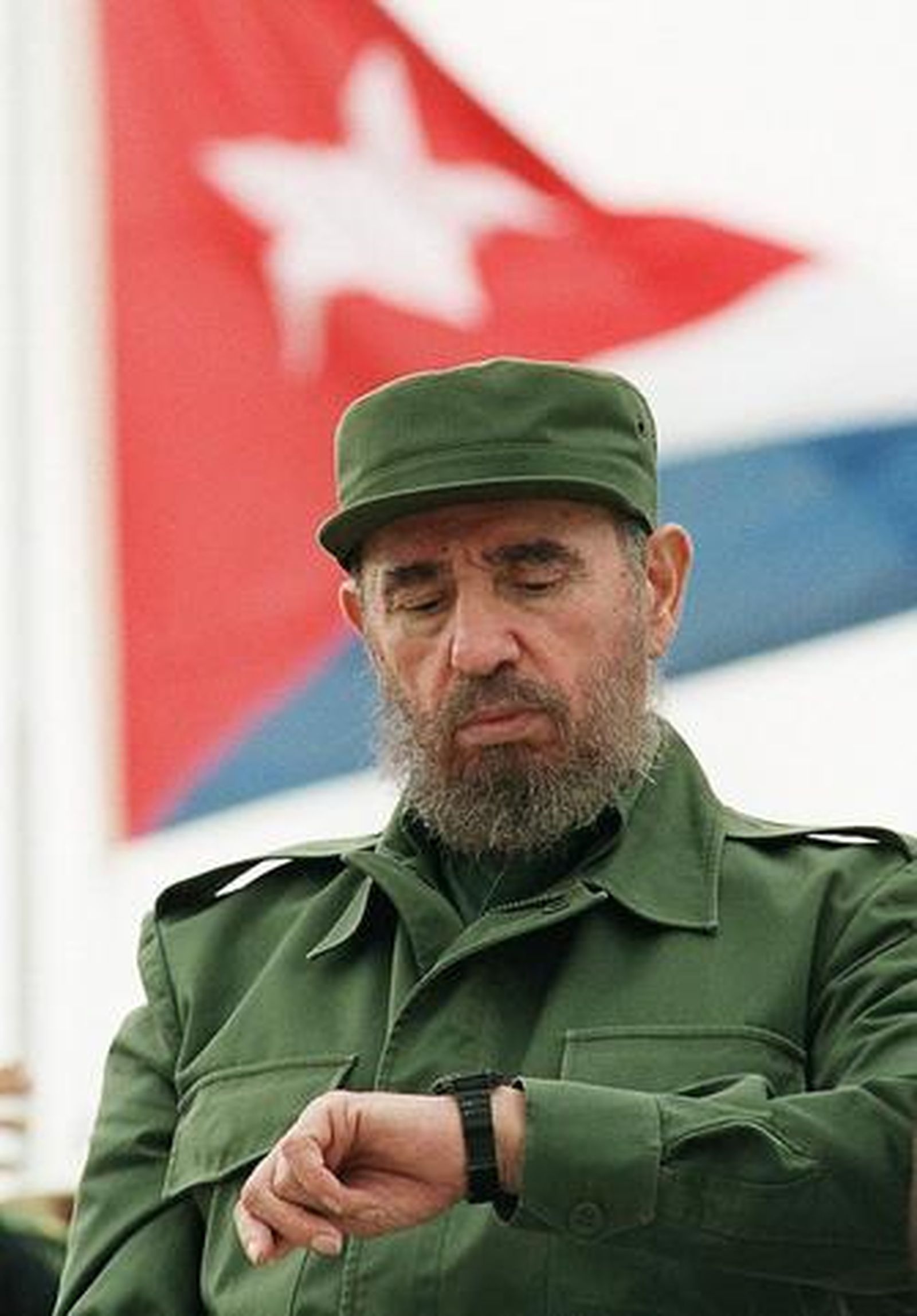 Fidel Castro, en una imagen tomada antes de que comenzaran sus graves problemas de salud.