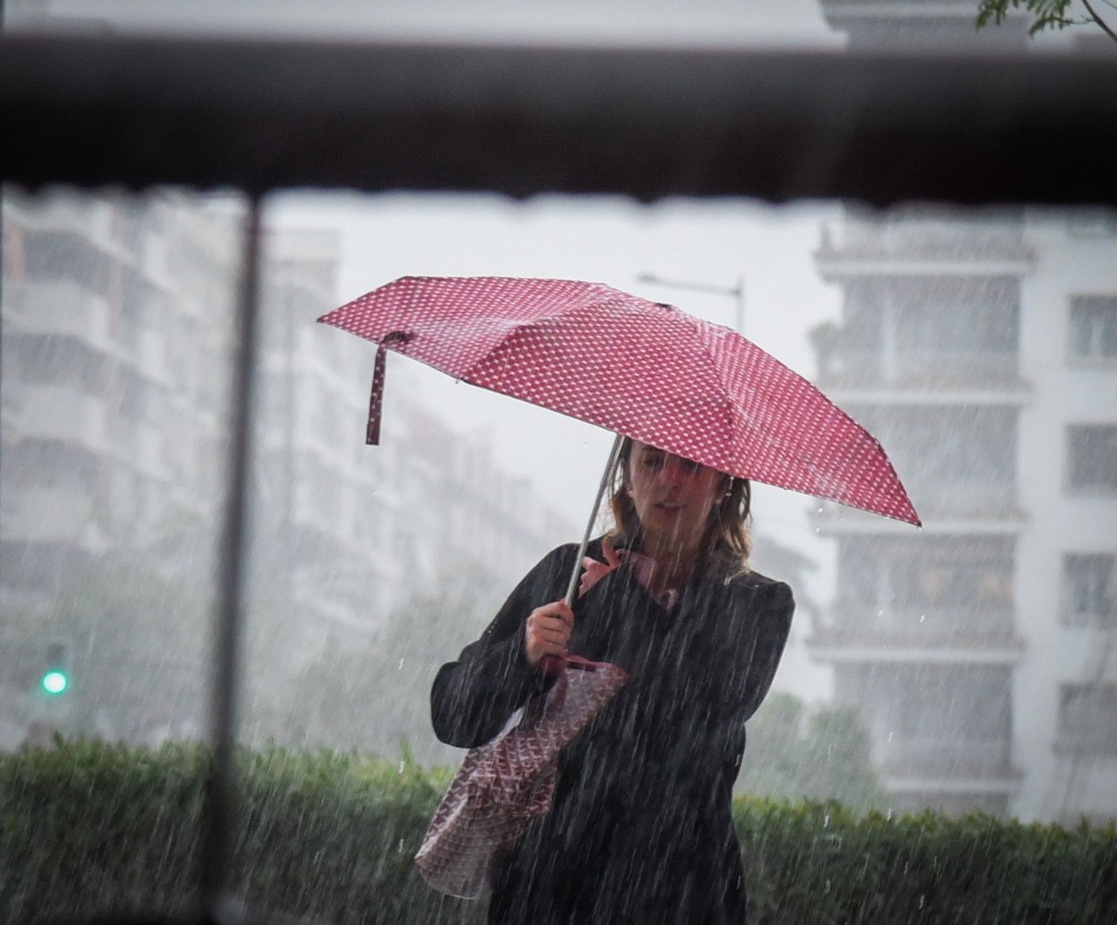 Se espera que las lluvias más intensas sean entre las 07:00 y las 08:00.